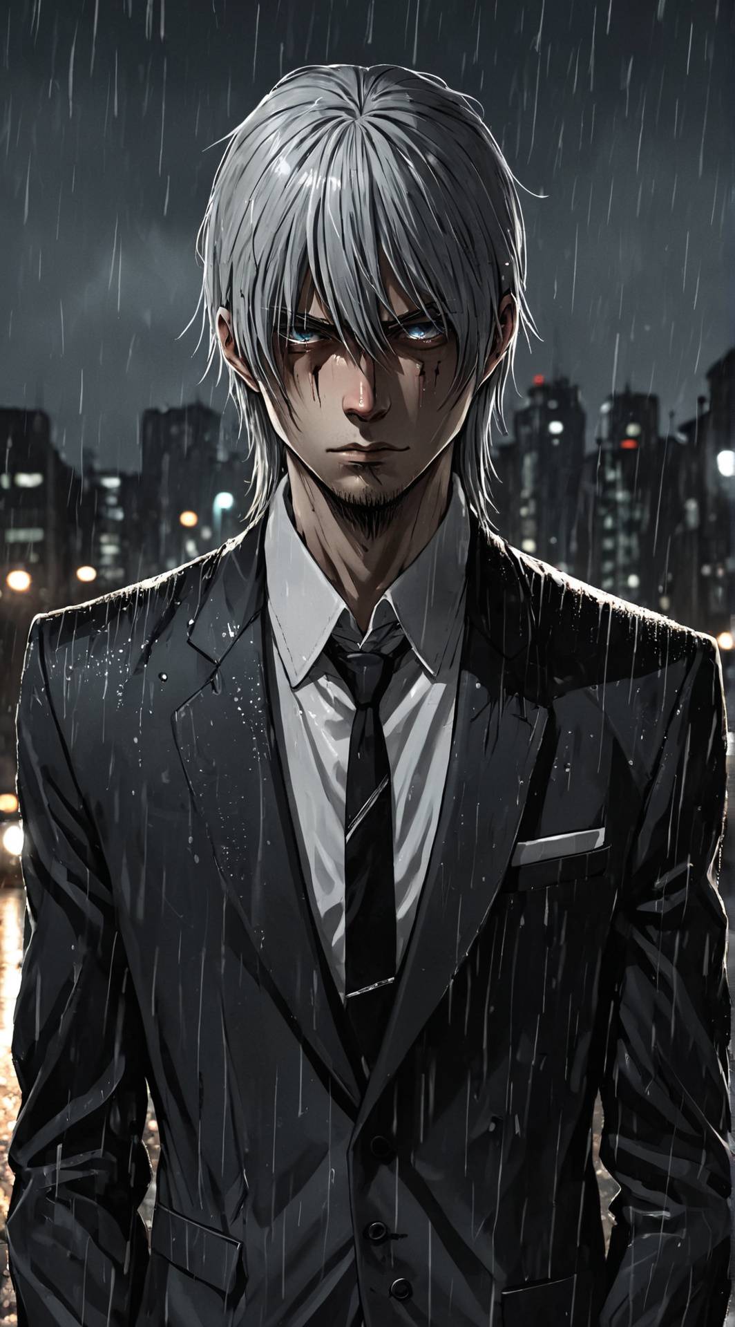 ai character: Ghost Heart background