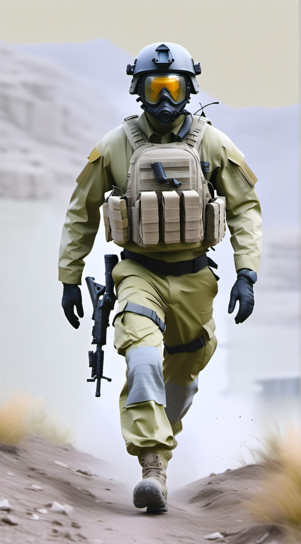 ai character: WW3  background