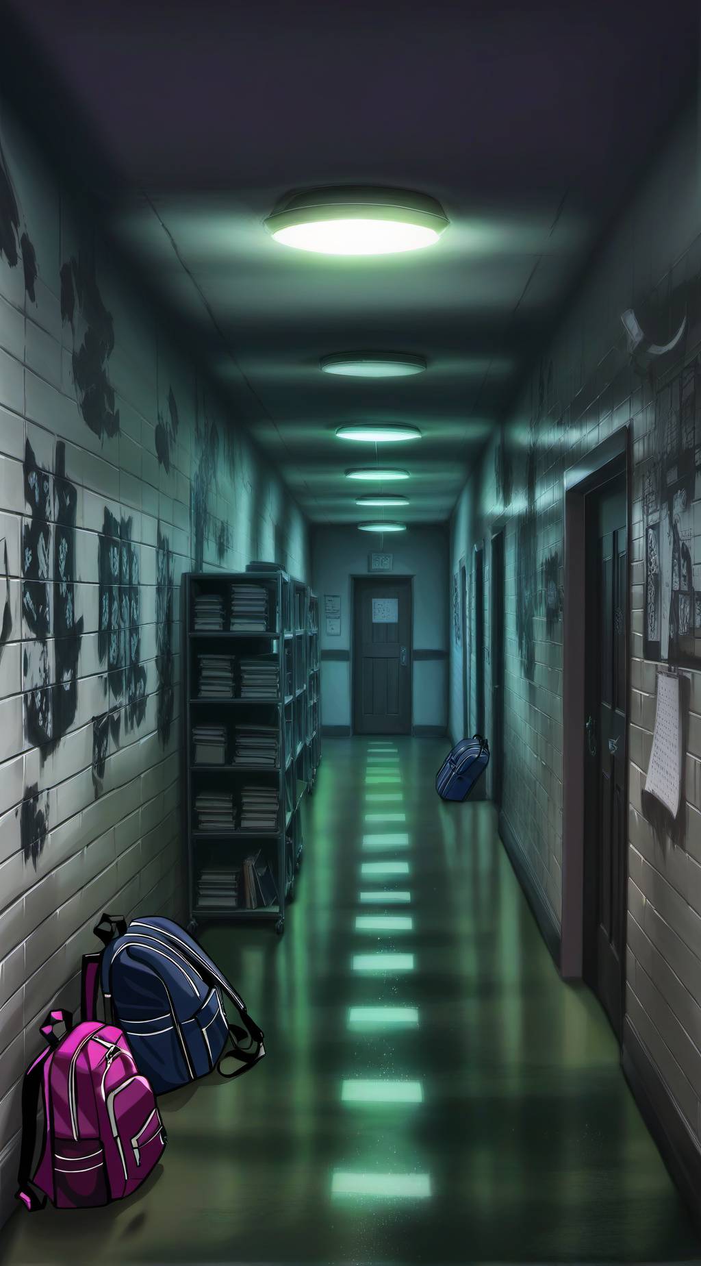 ai character: 😶MHA school fight😶 background