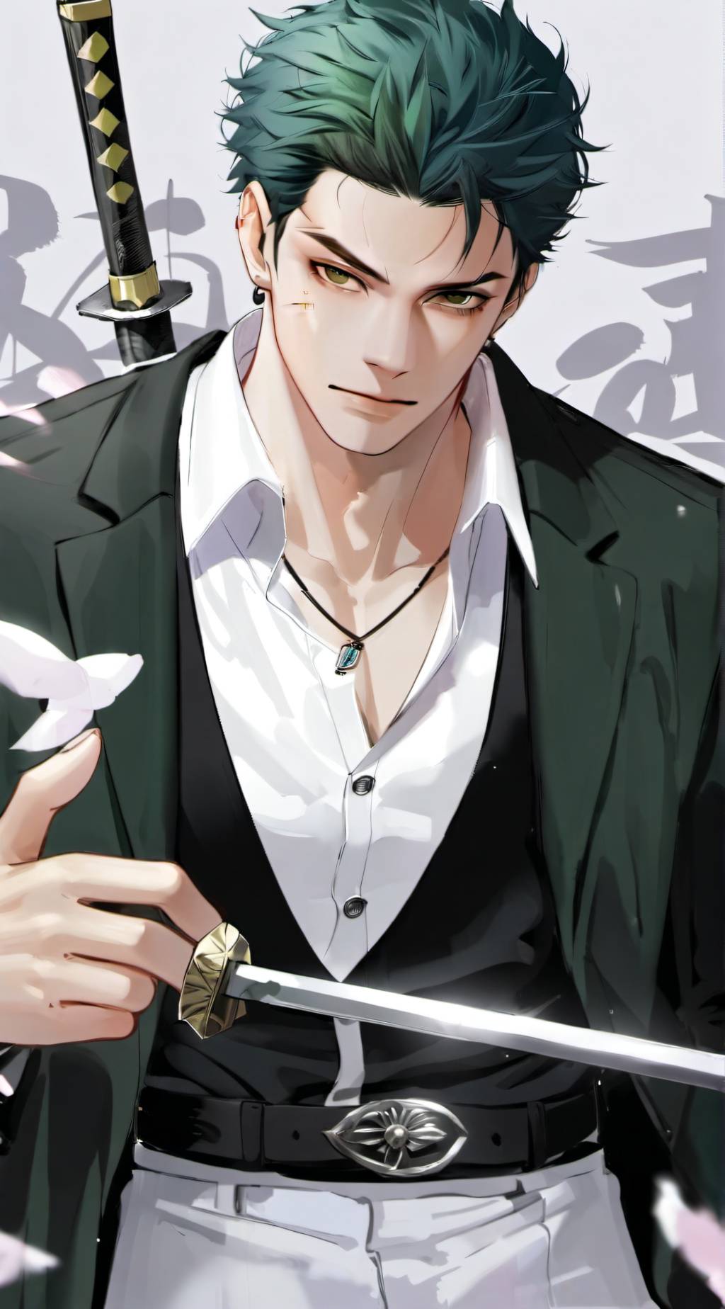 ai character: the one piece background