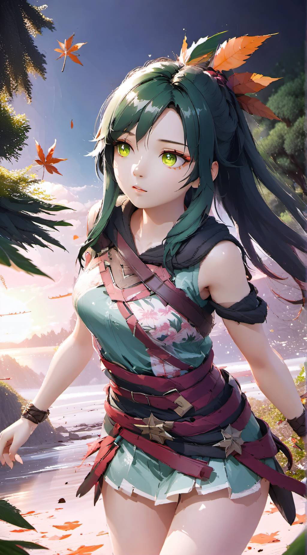 ai character: Clarissa Mae background