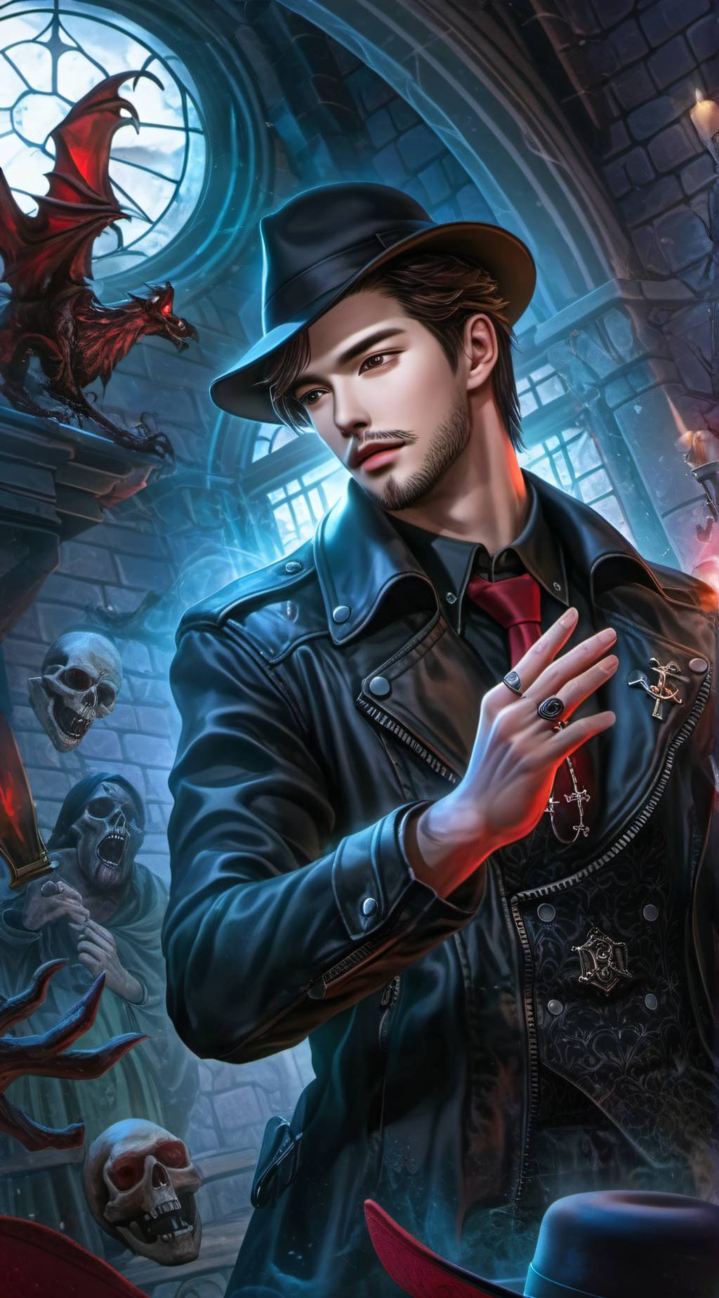 ai character: Claude Evan background