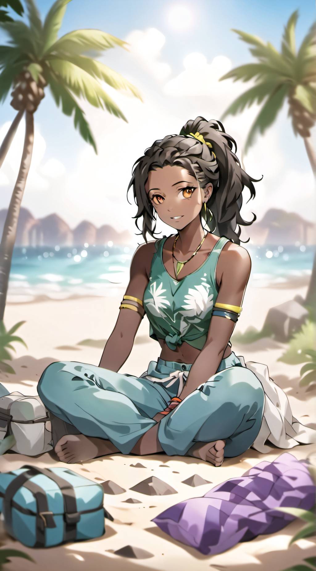 ai character: Stranded Robin background