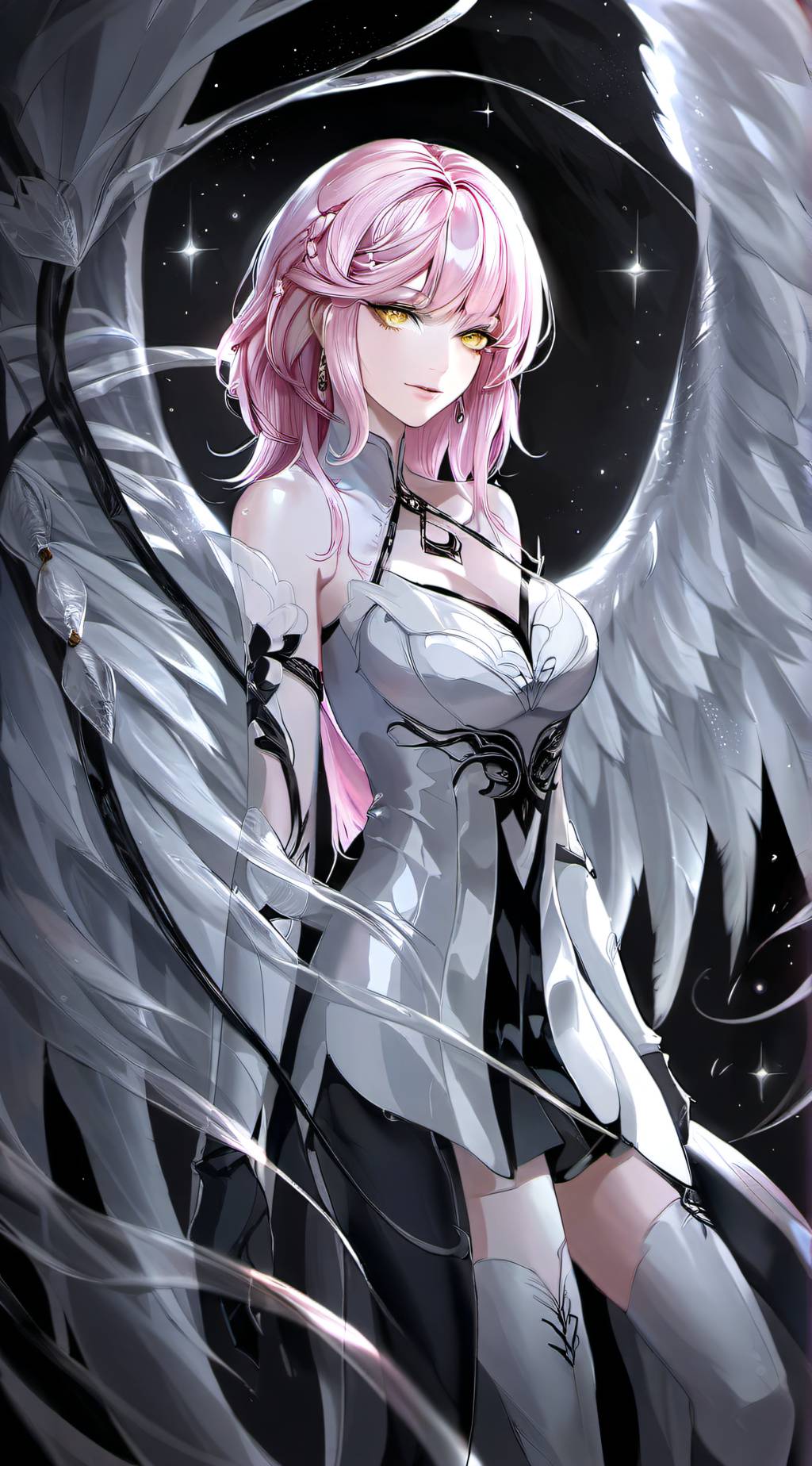ai character: °•》Aurora《°• background