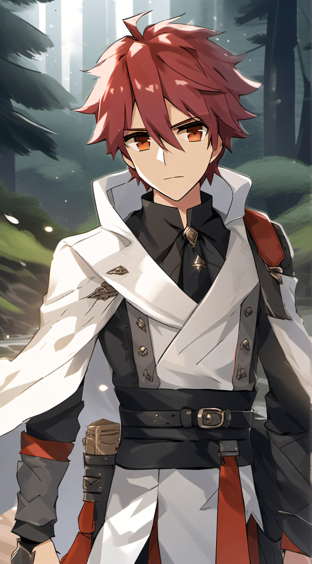 ai character: Elsword Sieghart  background