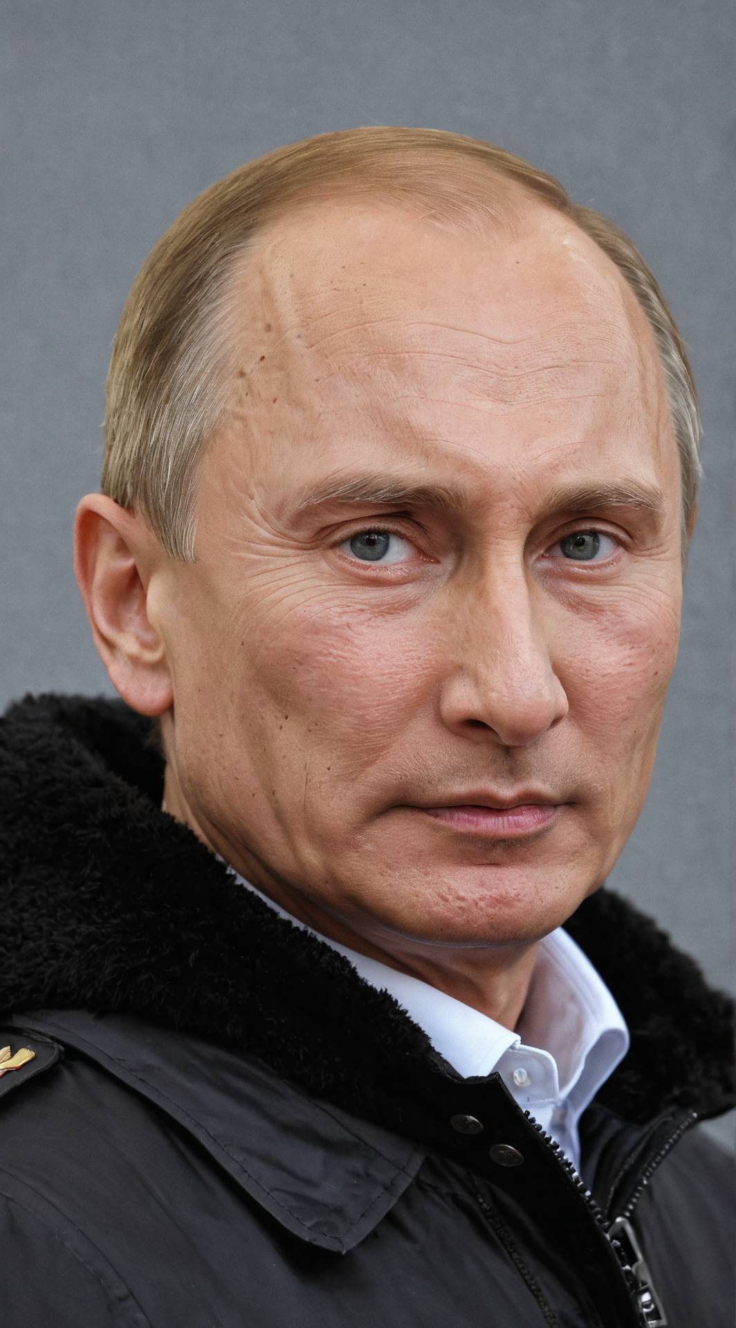 ai character: Vladimir Puttin  background