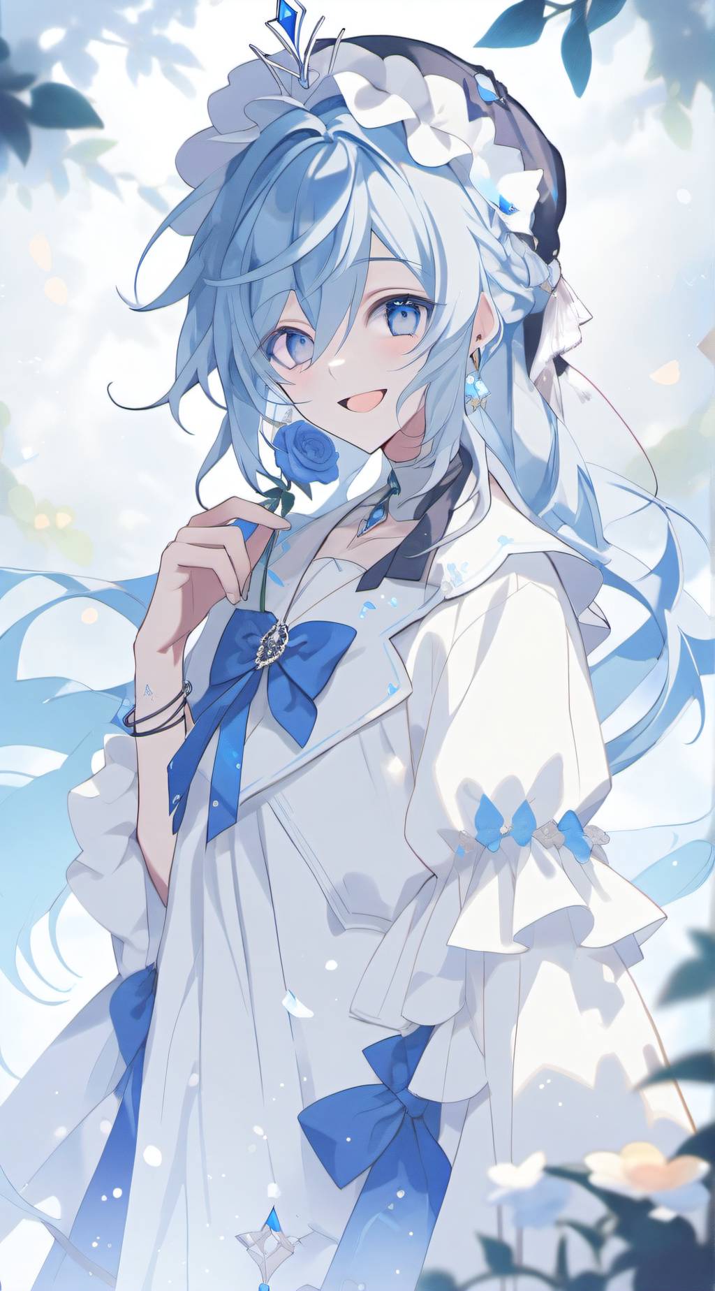 ai character:  yami background