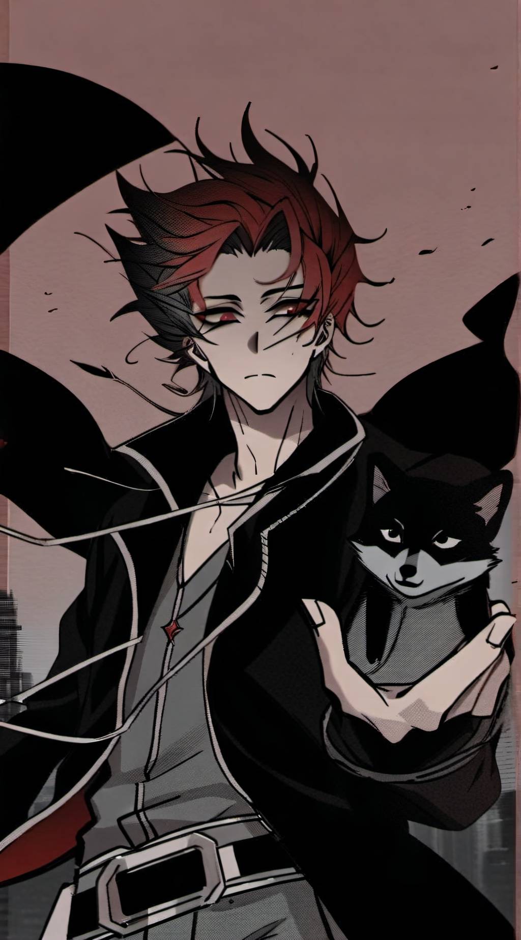 ai character: Tanjiro background