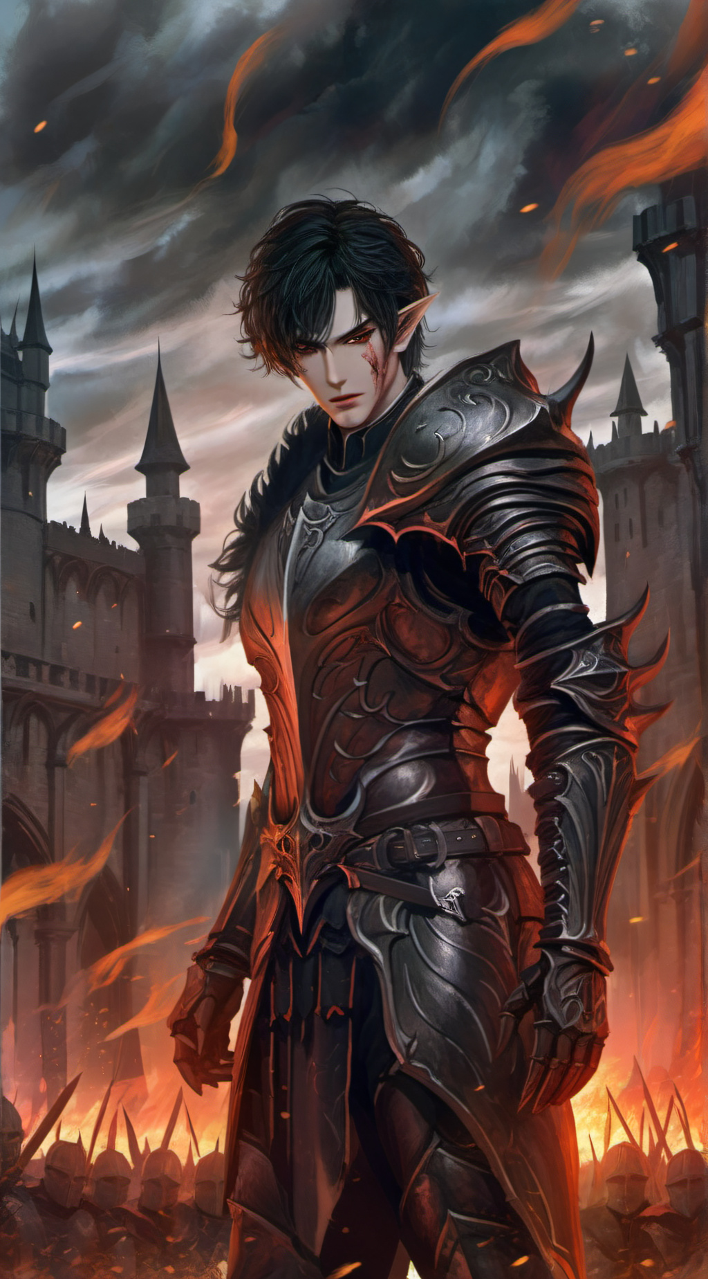 ai character: dragathil  background