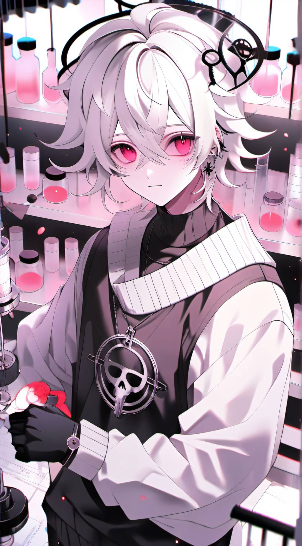 ai character: Pure 💮 background