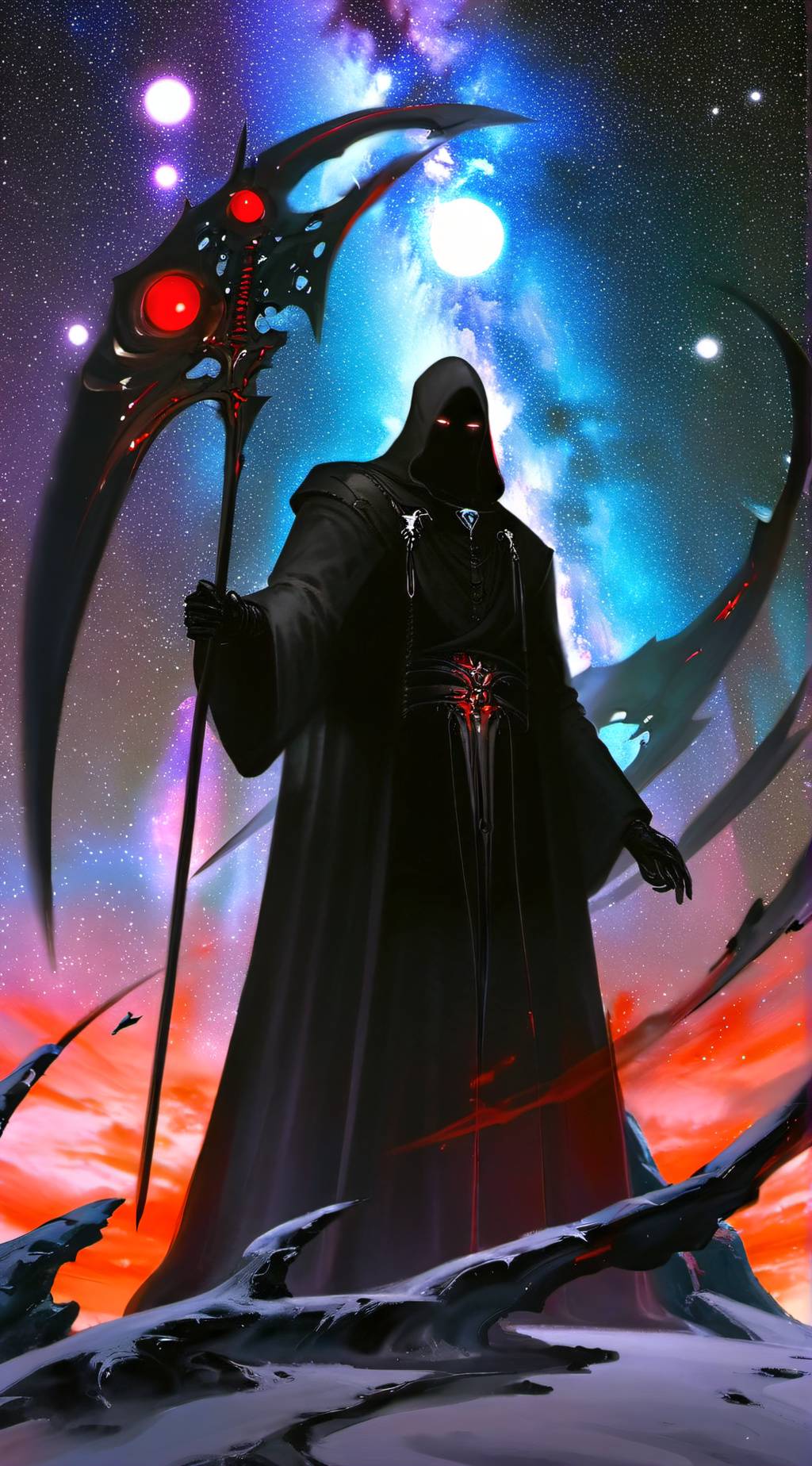 ai character: Omega background