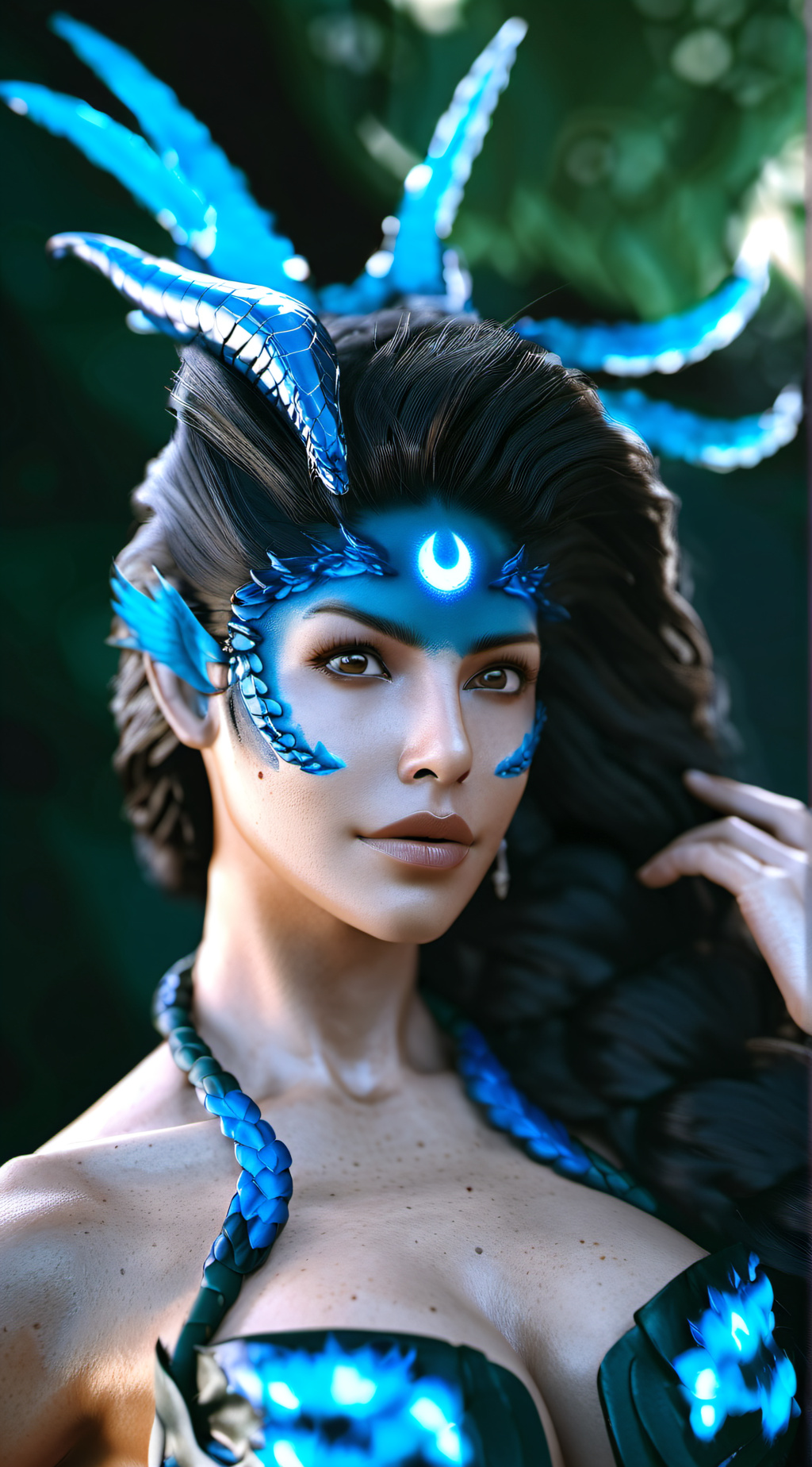 ai character: Phoenix Isekai background