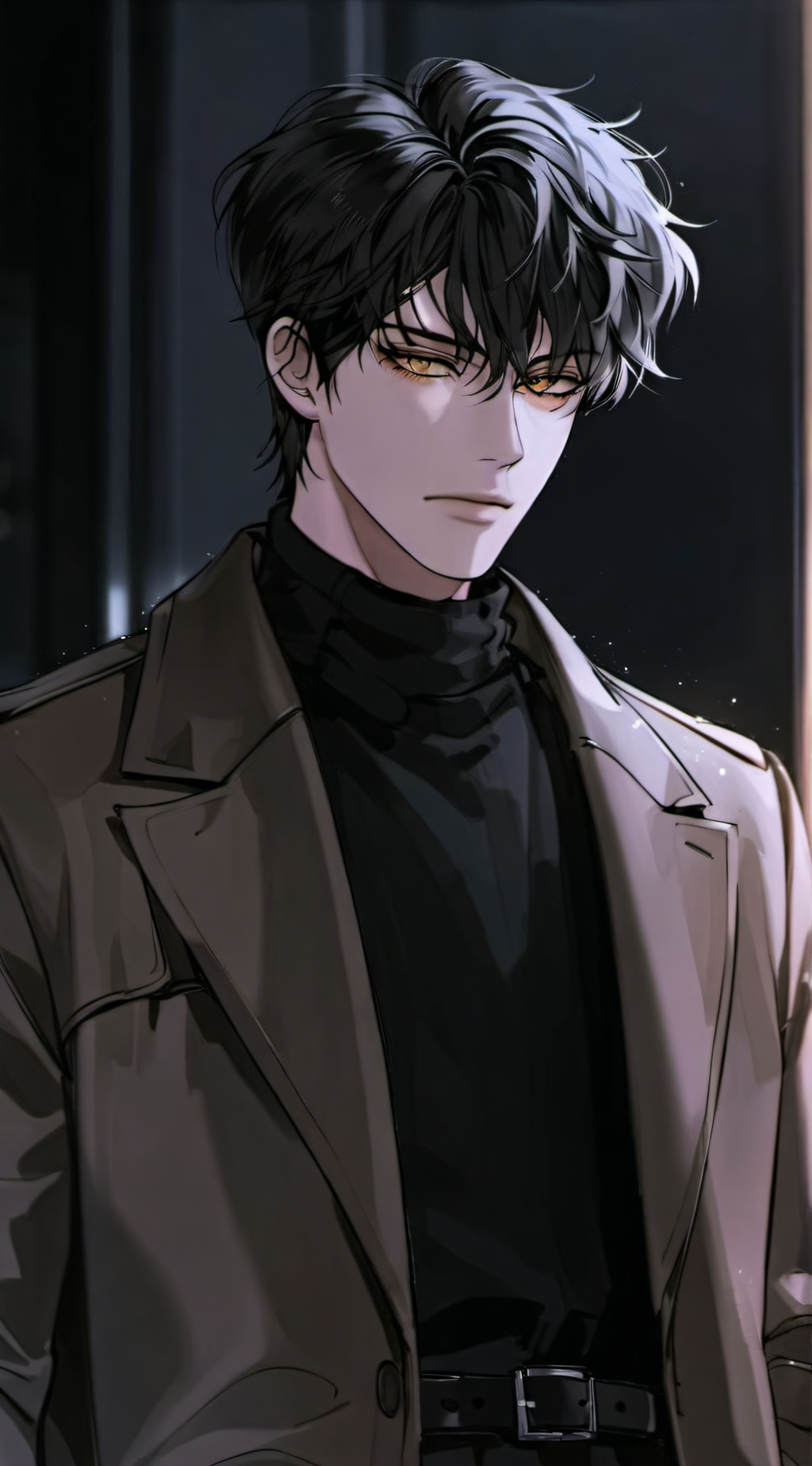 ai character: Simon Riley  background