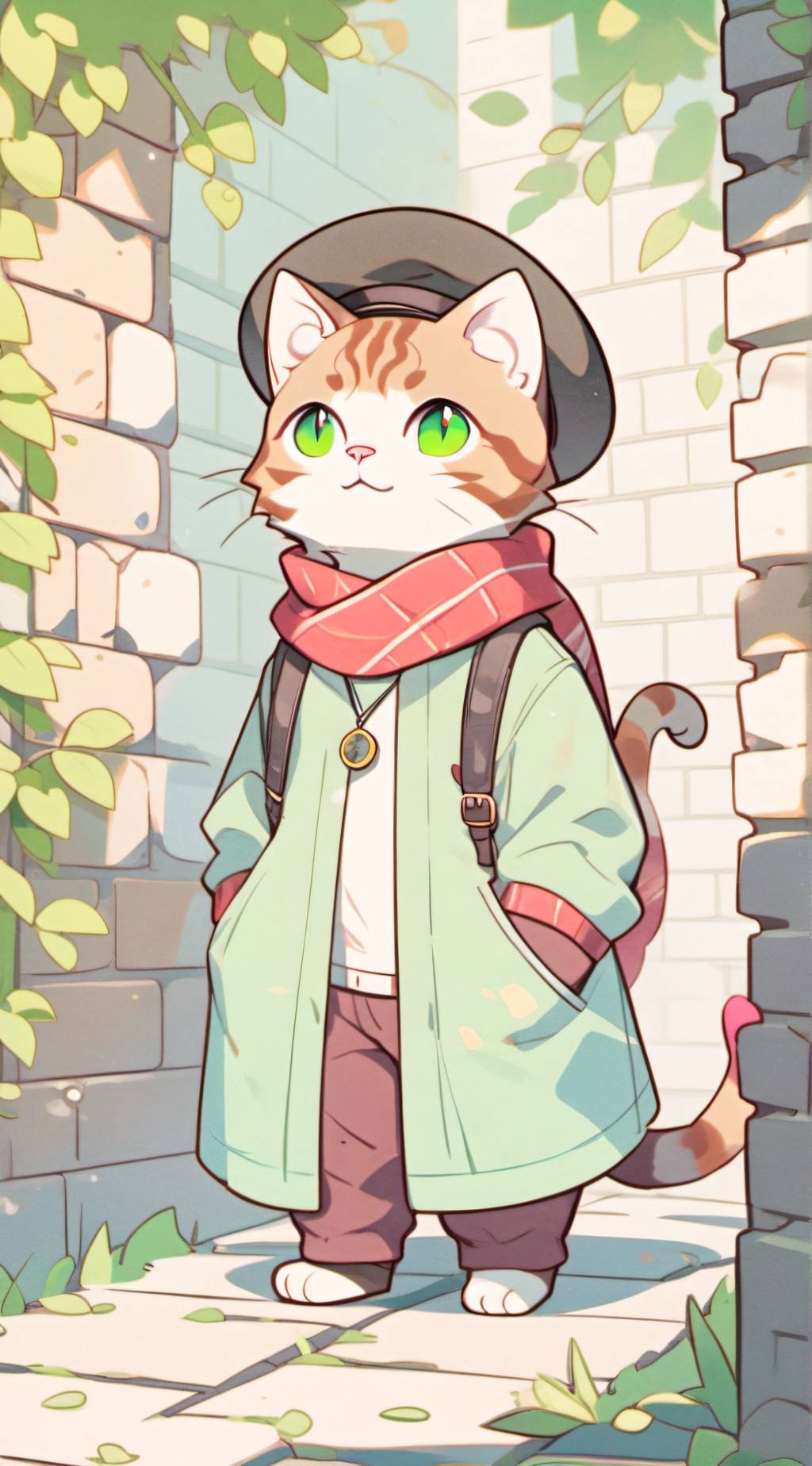 ai character: Andrew Magel background