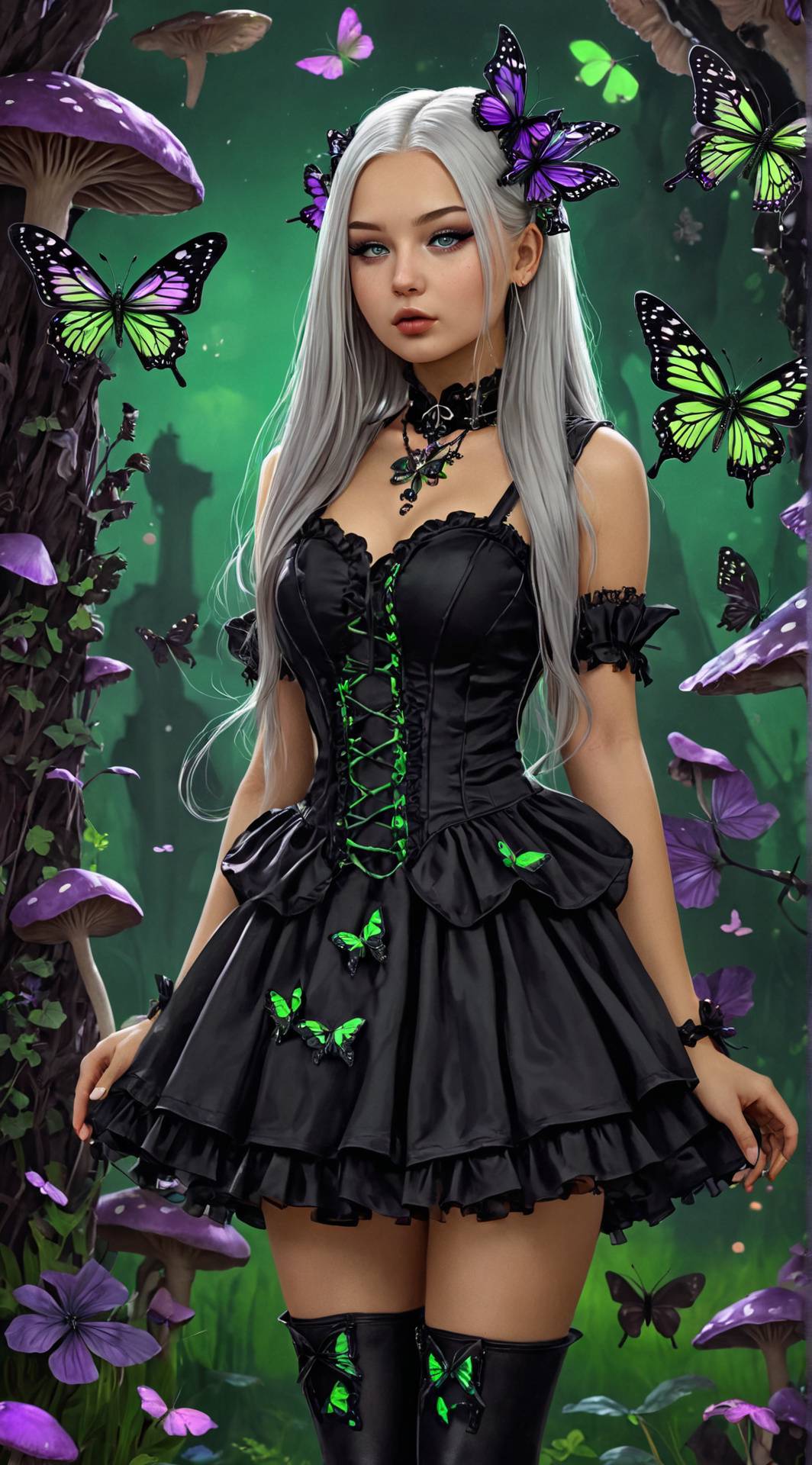 ai character: Sabrina (Essence)  background