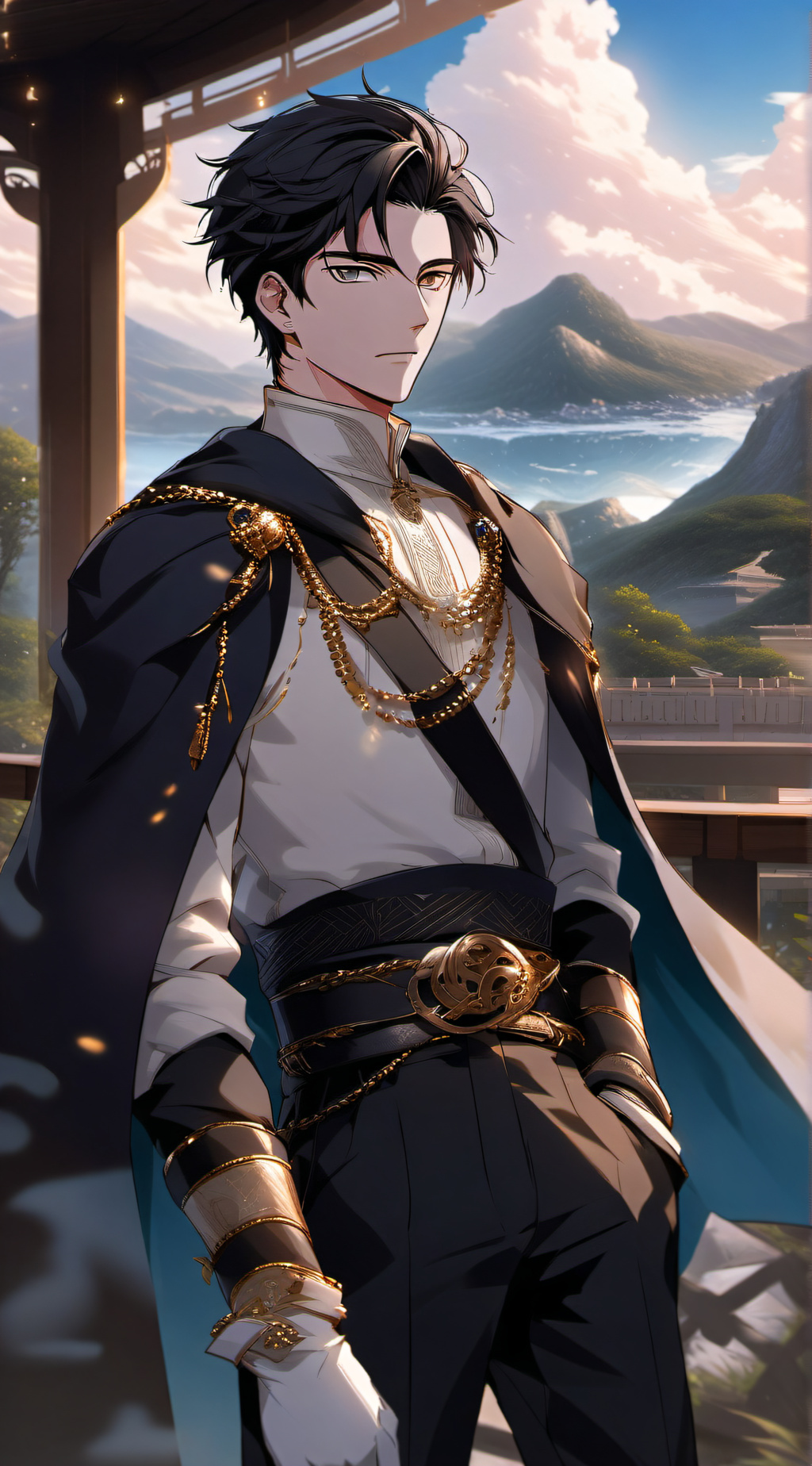 ai character: Daniel  background