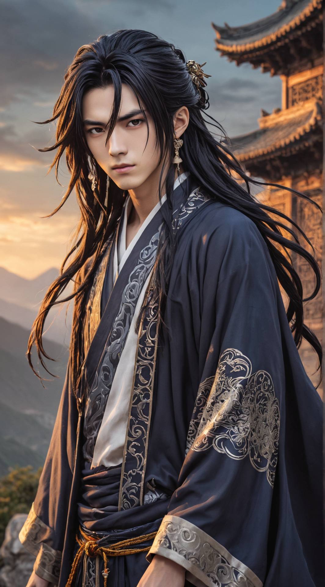 ai character: Celestial Codex background