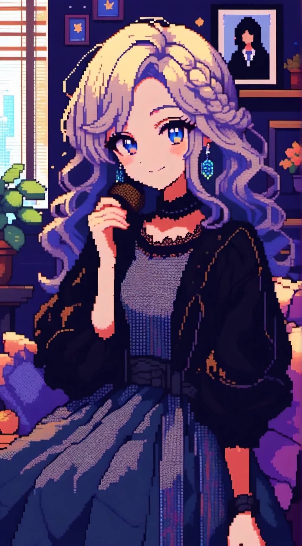 ai character: Emily  background