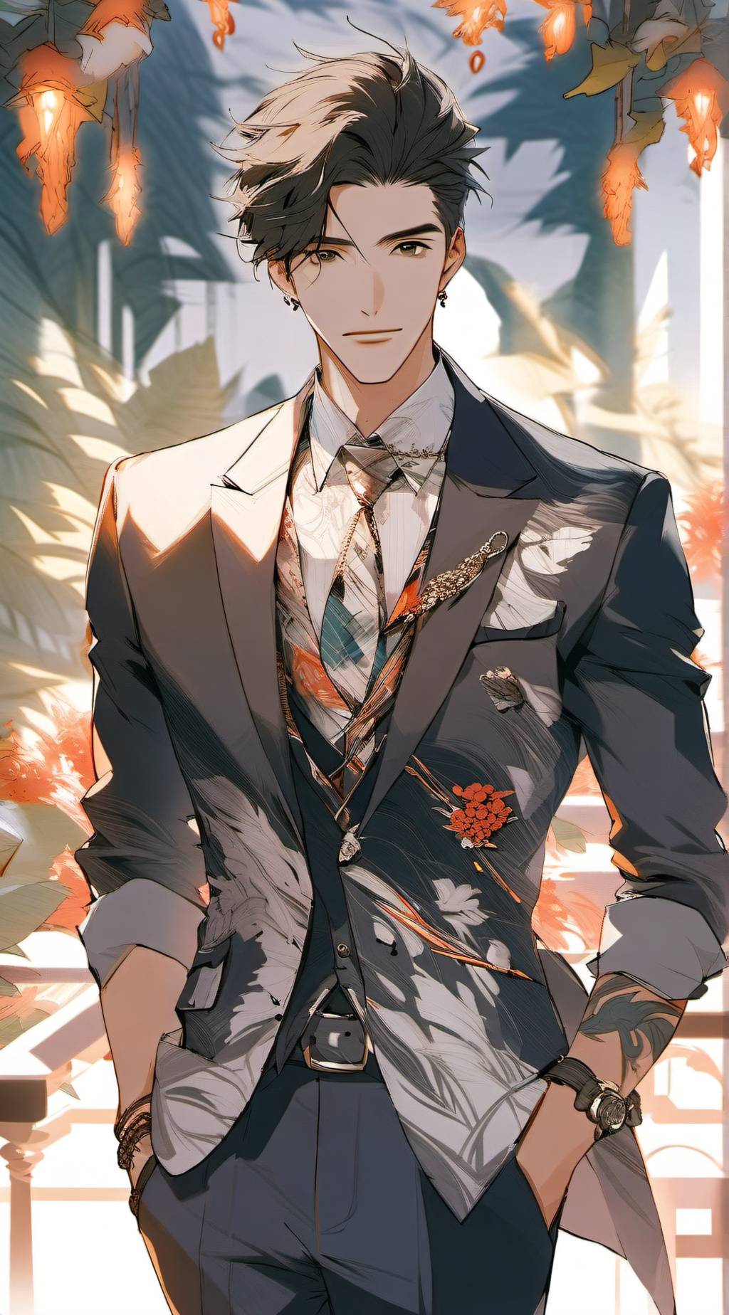 ai character: Kai background