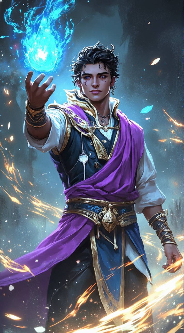 ai character: Asteris Verick background