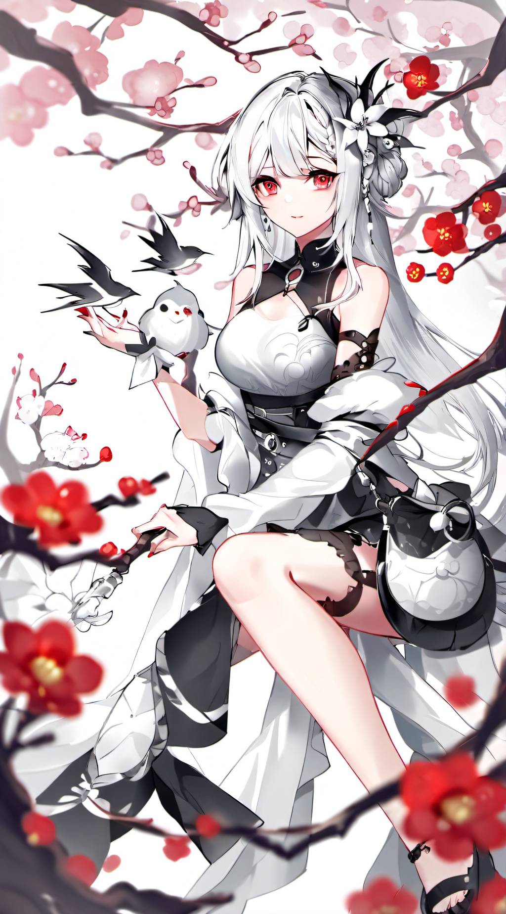 ai character: Luna background