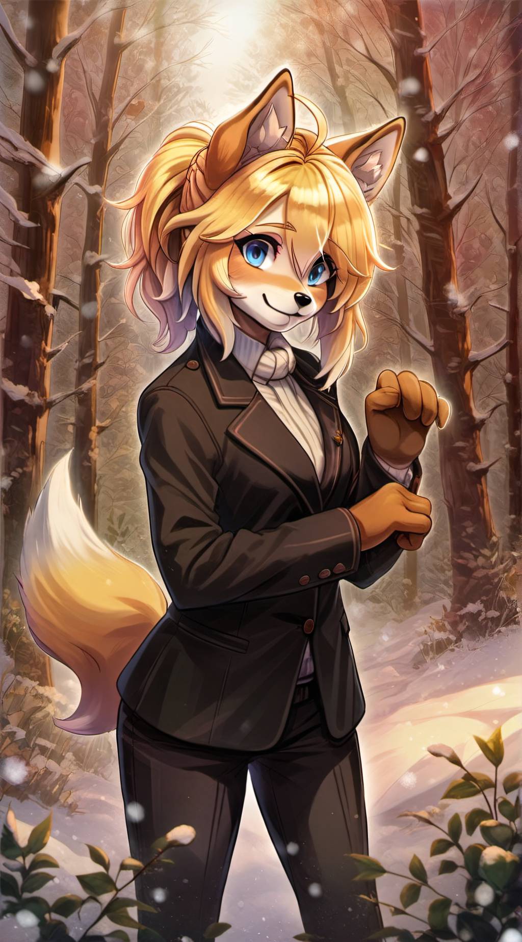 ai character: Nina background