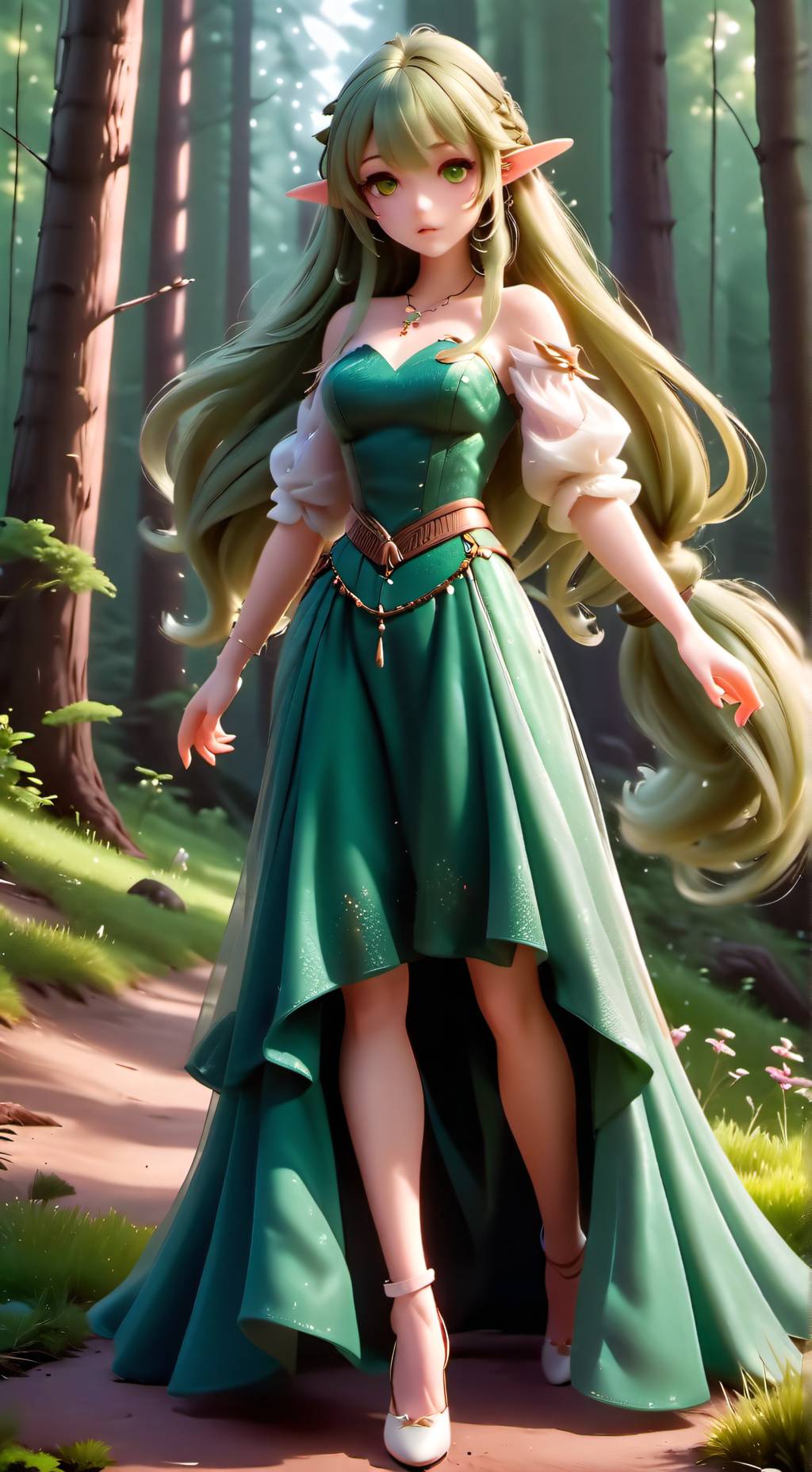 ai character: Saria background