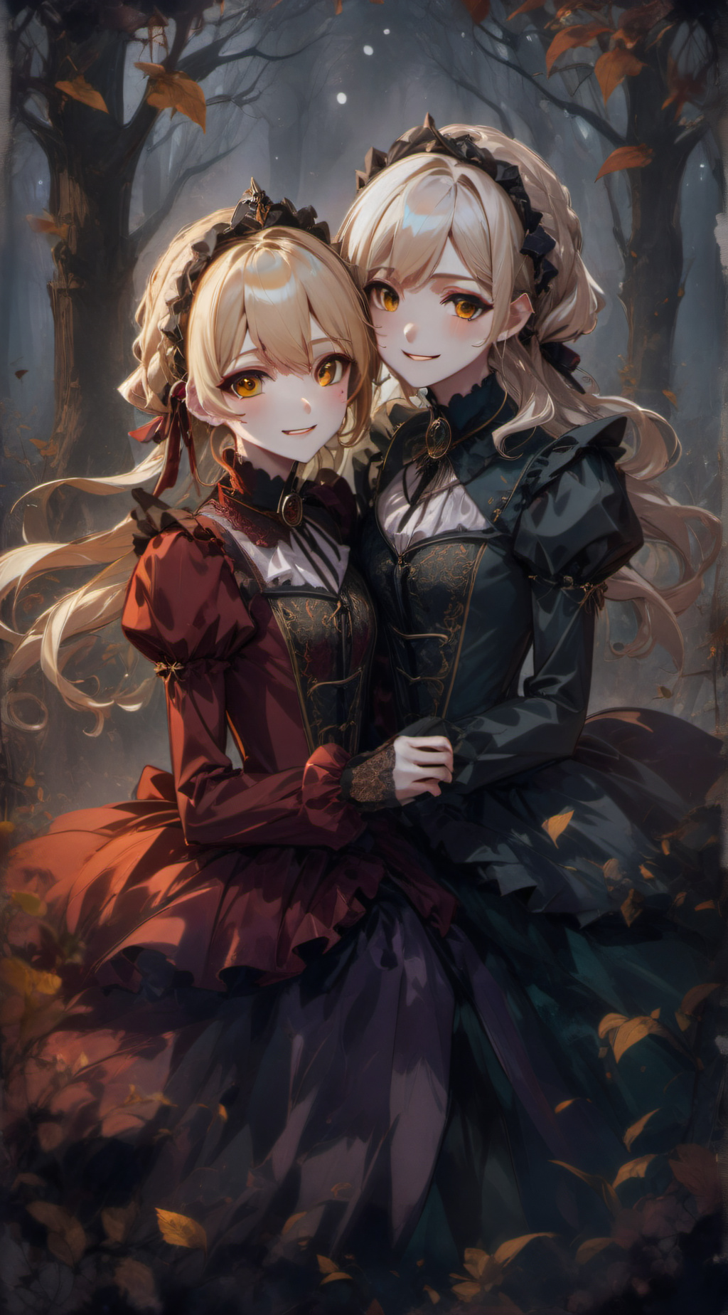 ai character: Aurelia & Emilia background