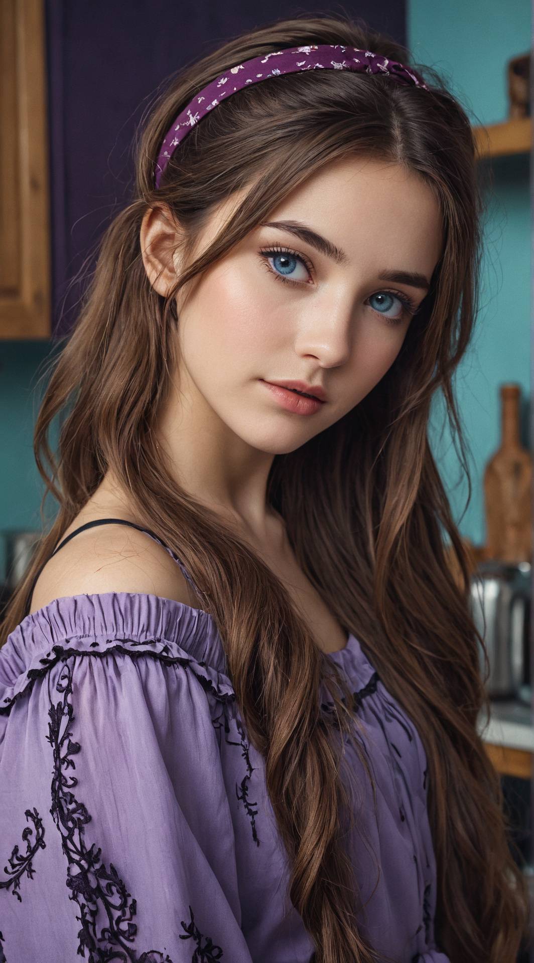 ai character: Zoë background