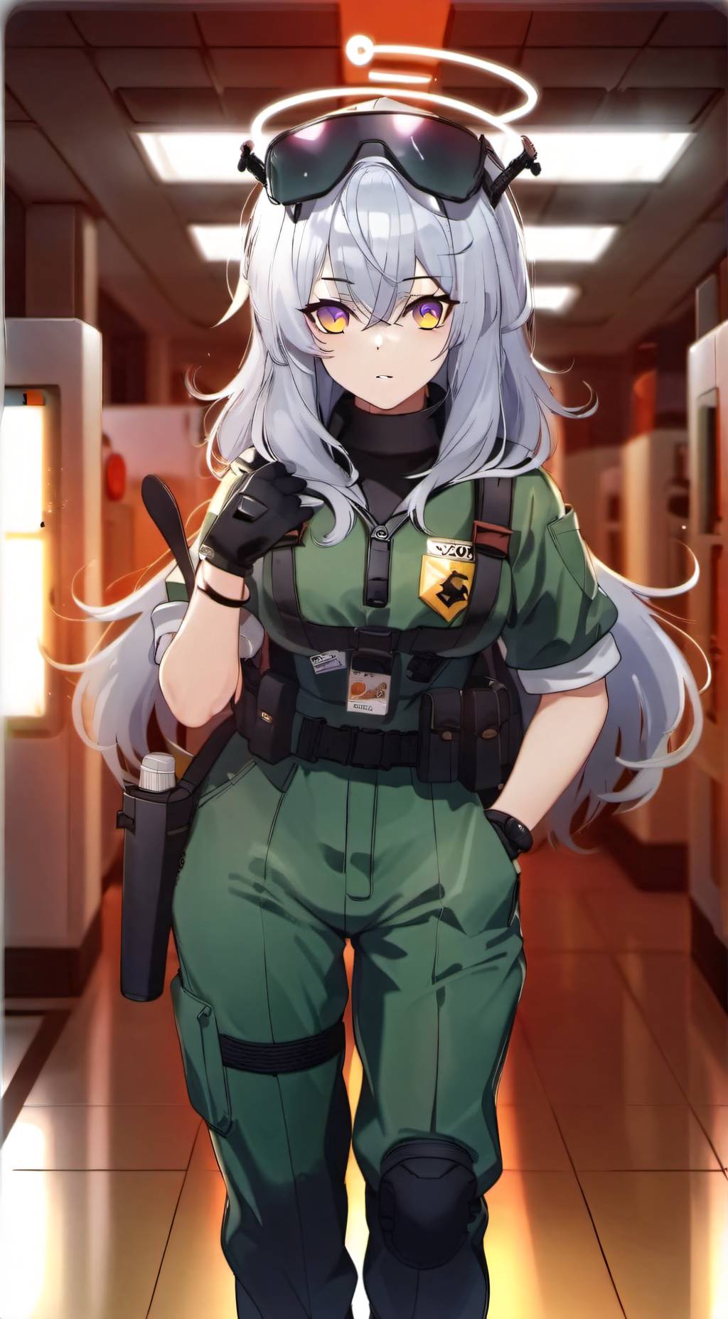 ai character: Sarah Moon background