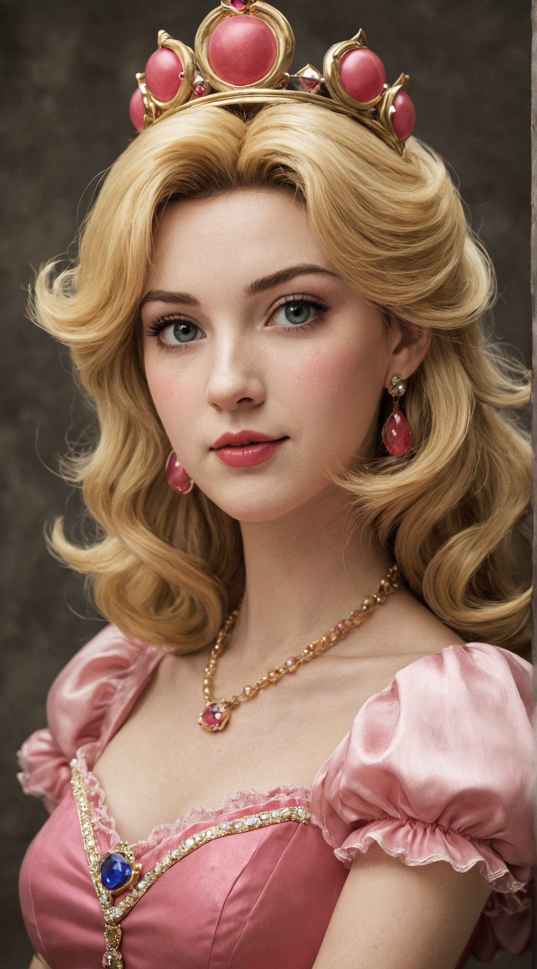 ai character: Princess Peachy background