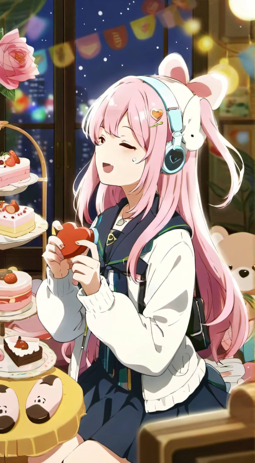 ai character: Leona background