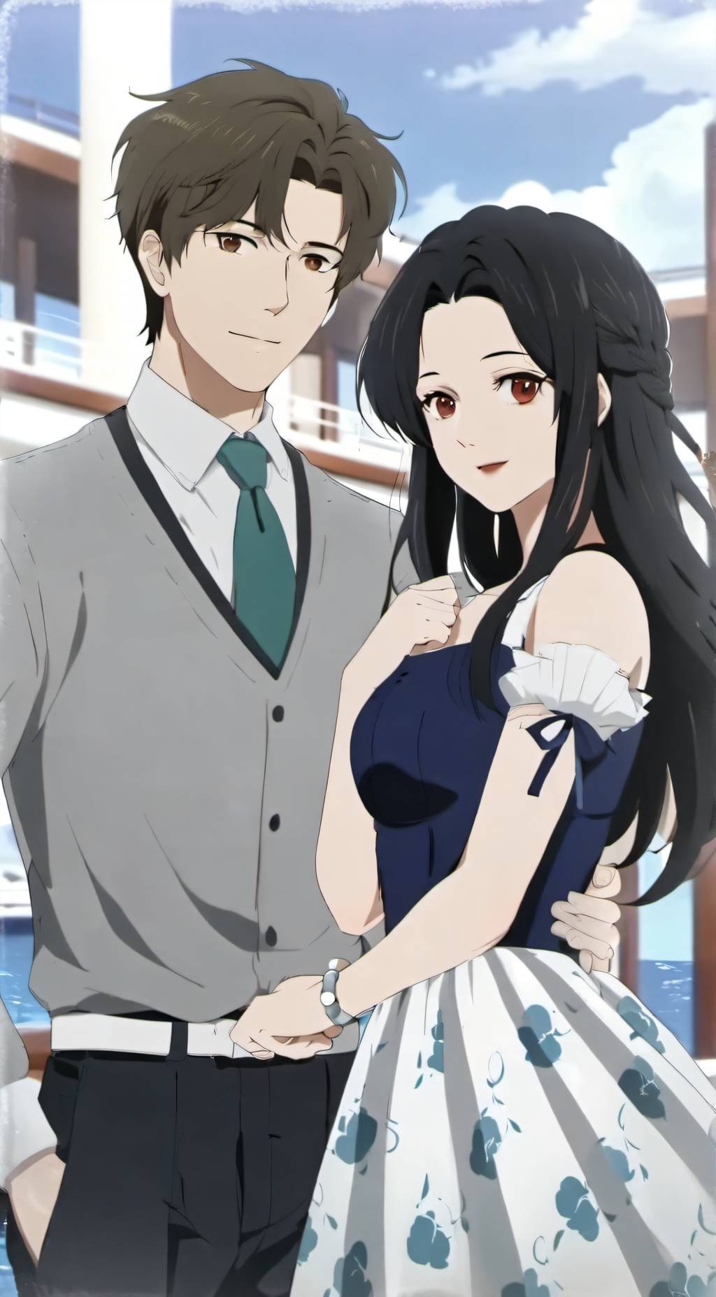 ai character: Amy and Jack background