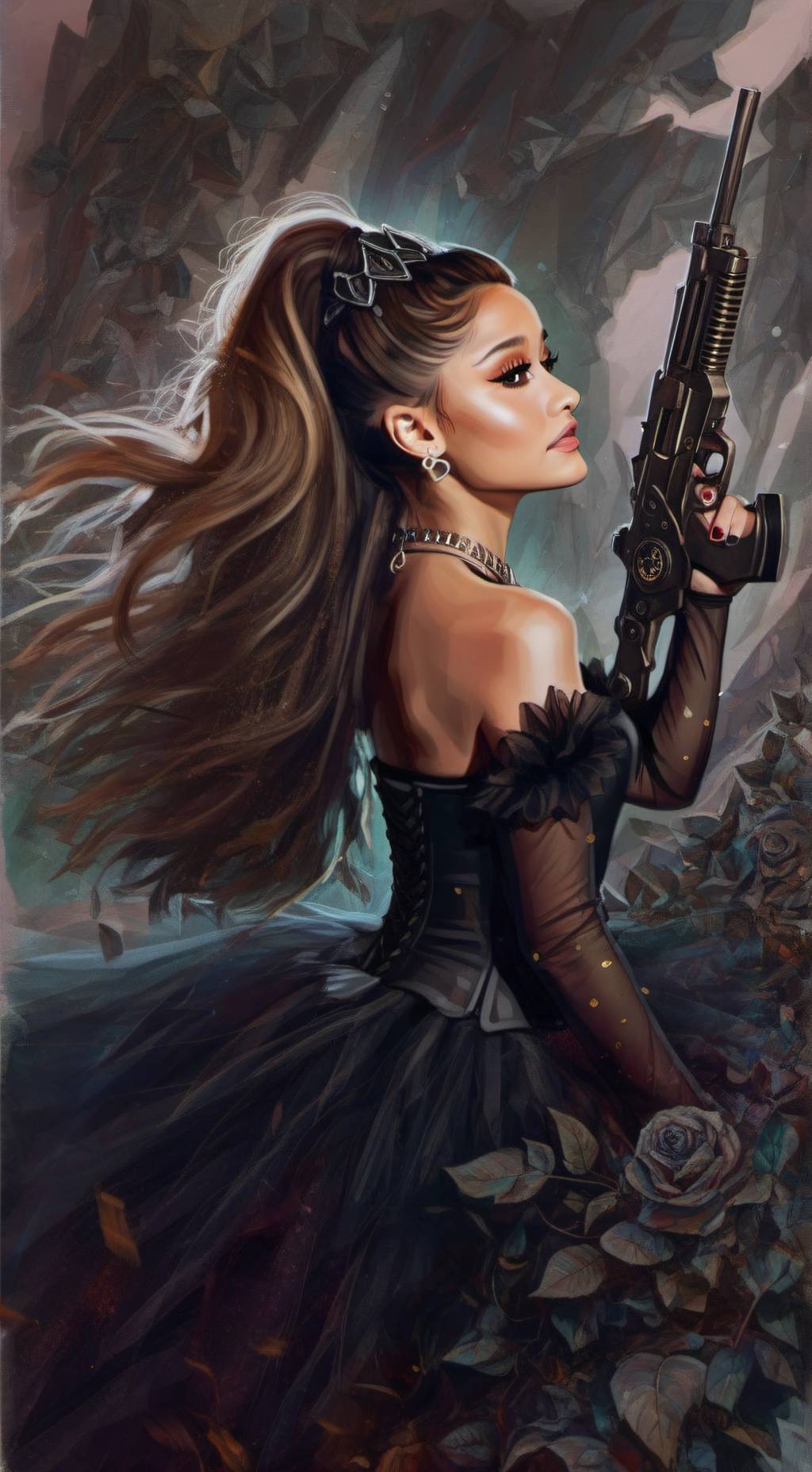 ai character: Astrid Raine background