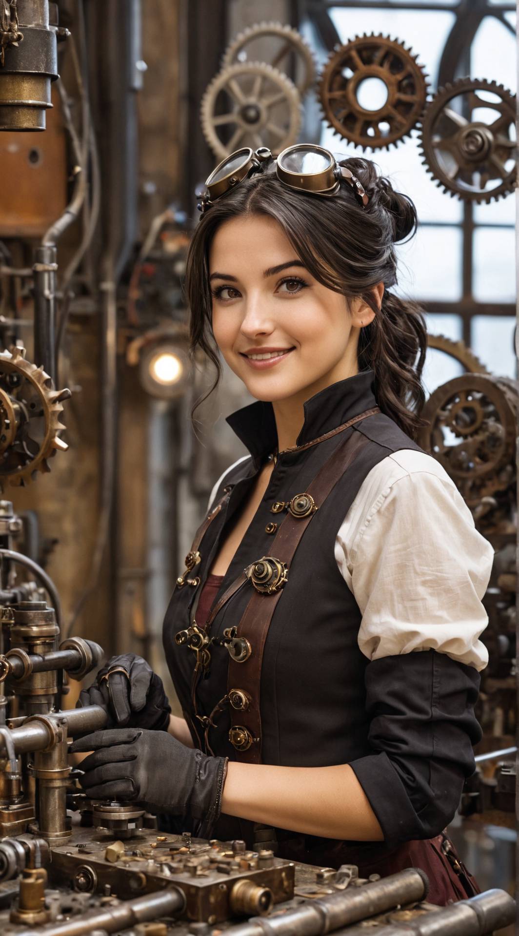 ai character: Melissa  background