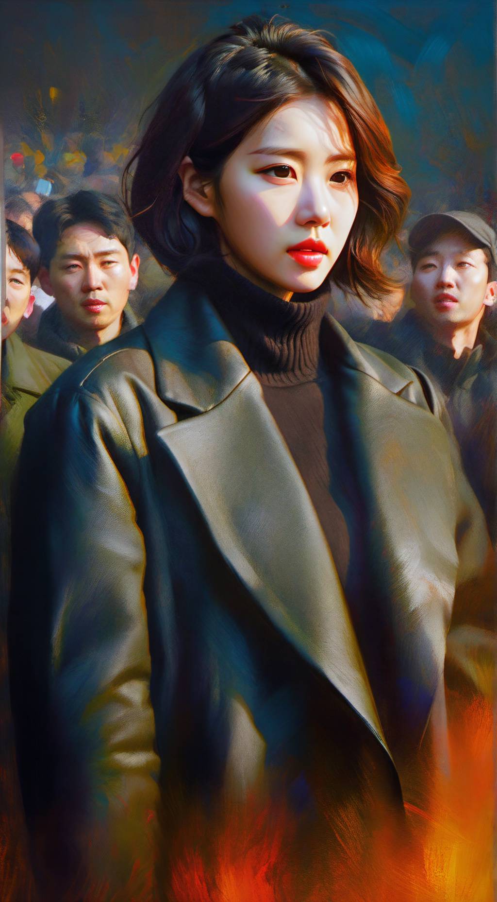 ai character: Martial Law background