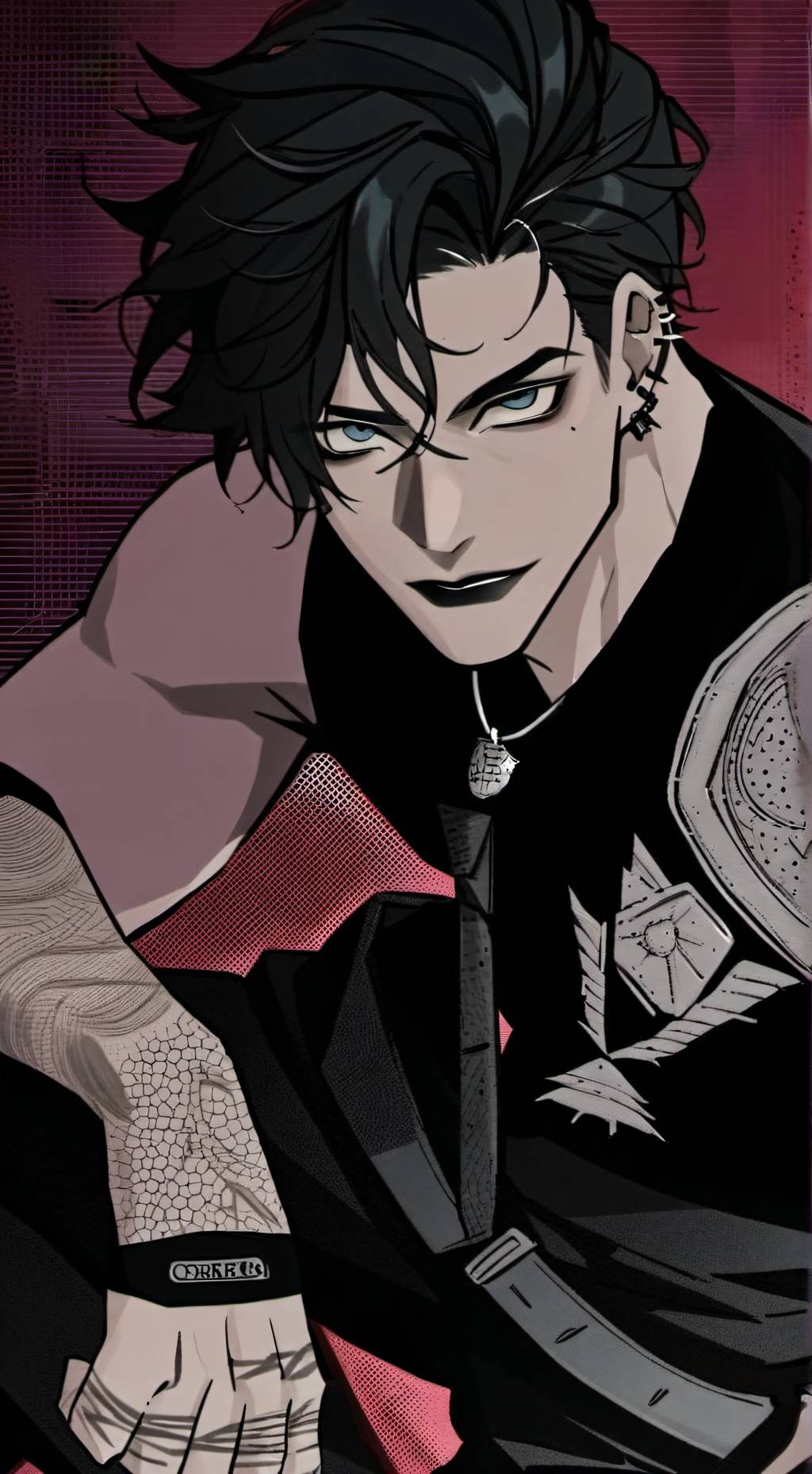 ai character: Данте background