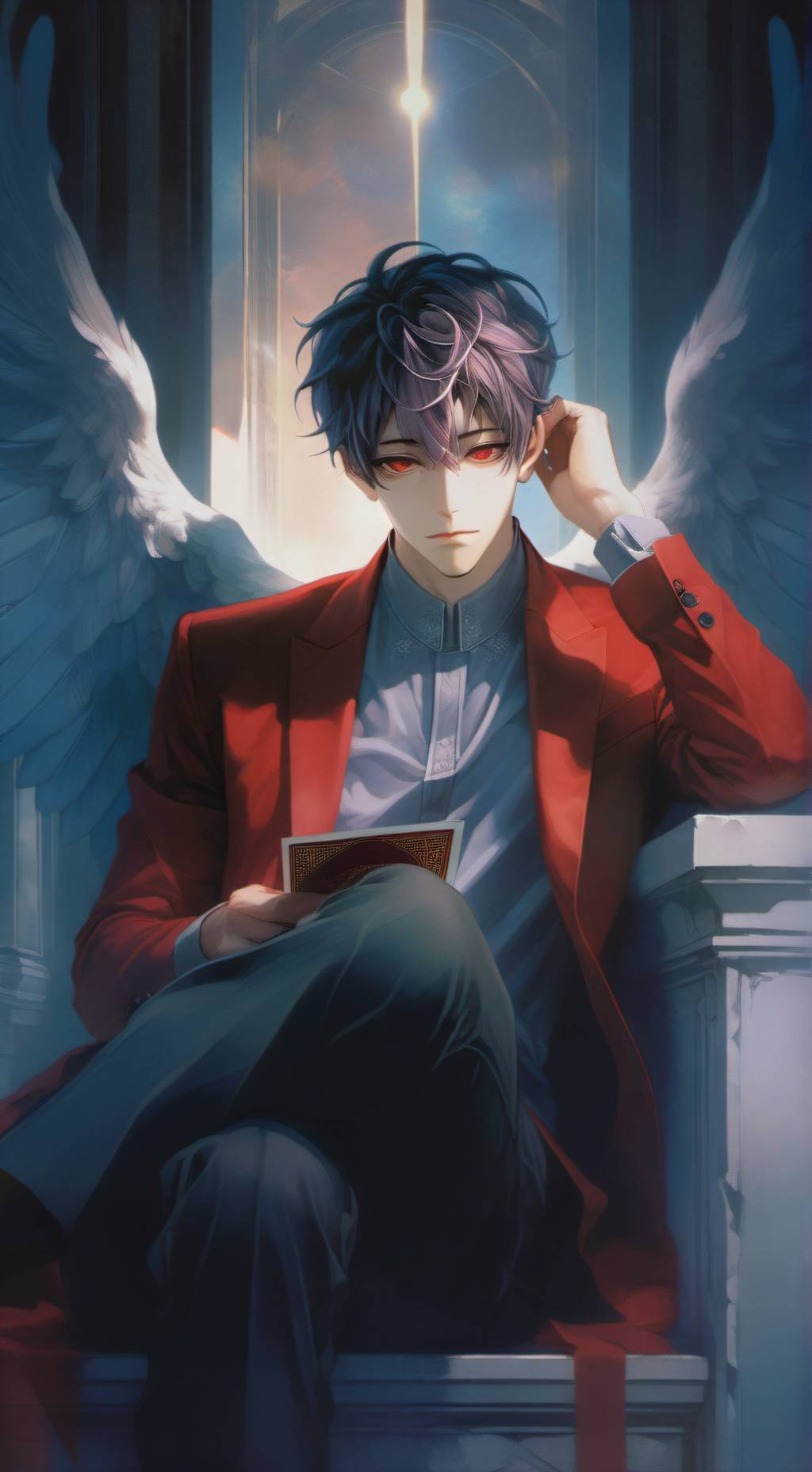 ai character: Zander Riddles background