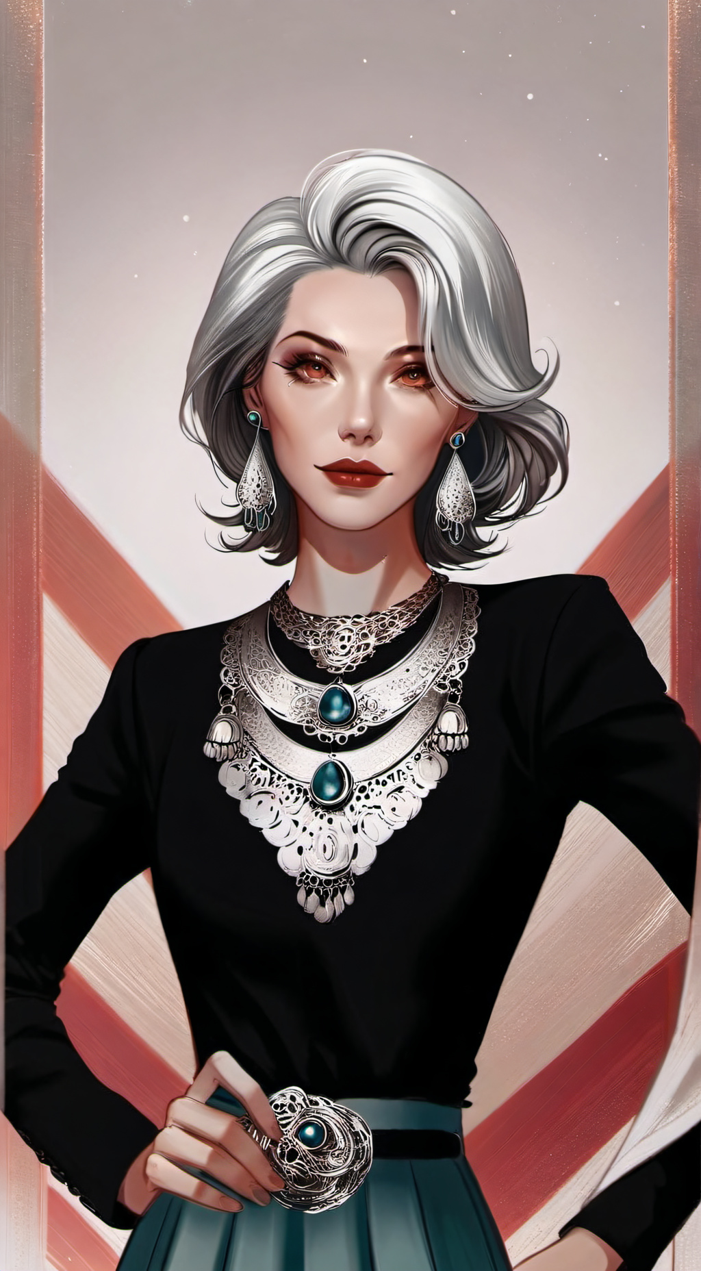 ai character: Gemma background