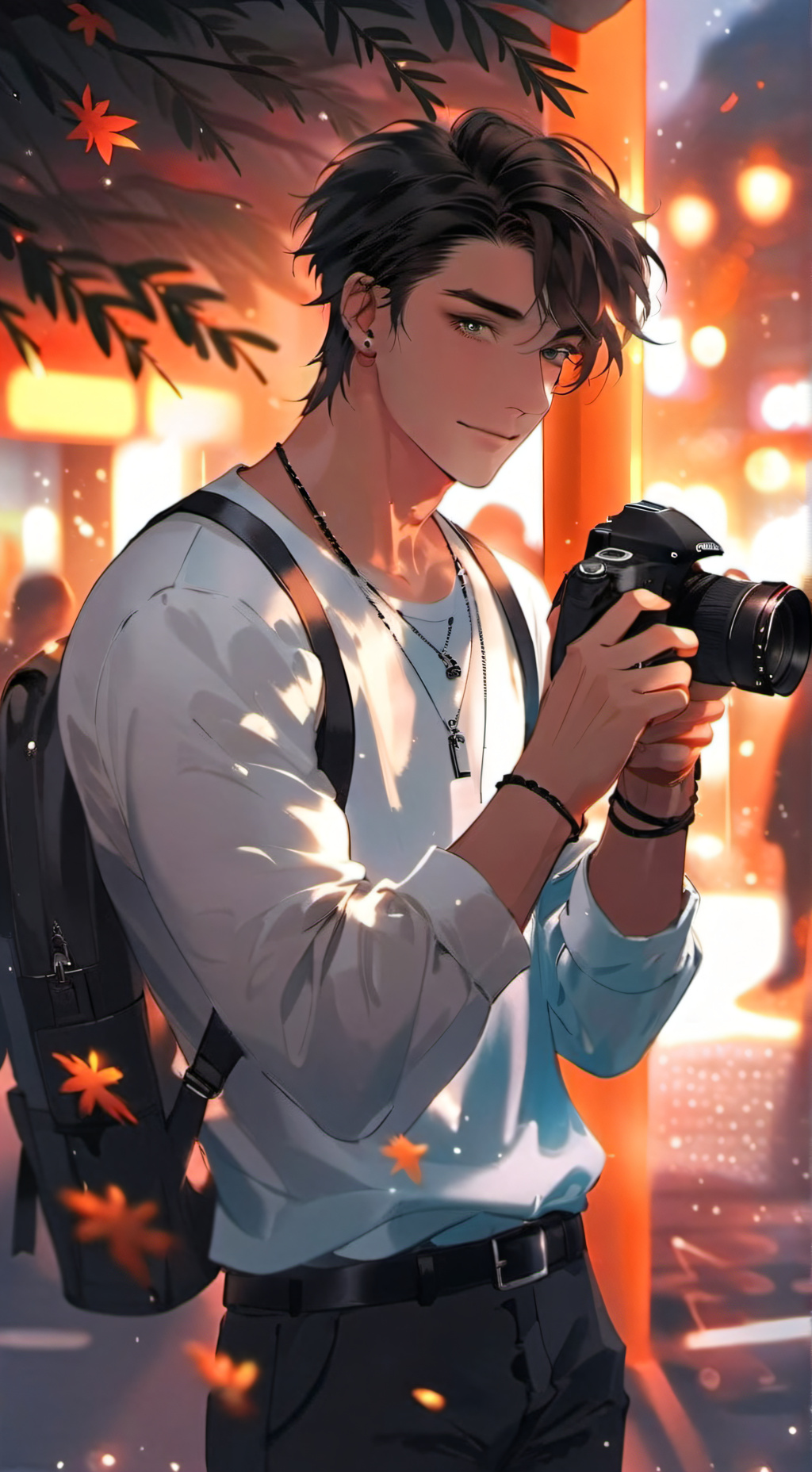 ai character: Tu mejor amigo. background