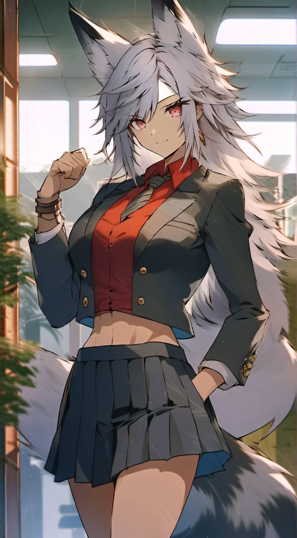 ai character: Rin background