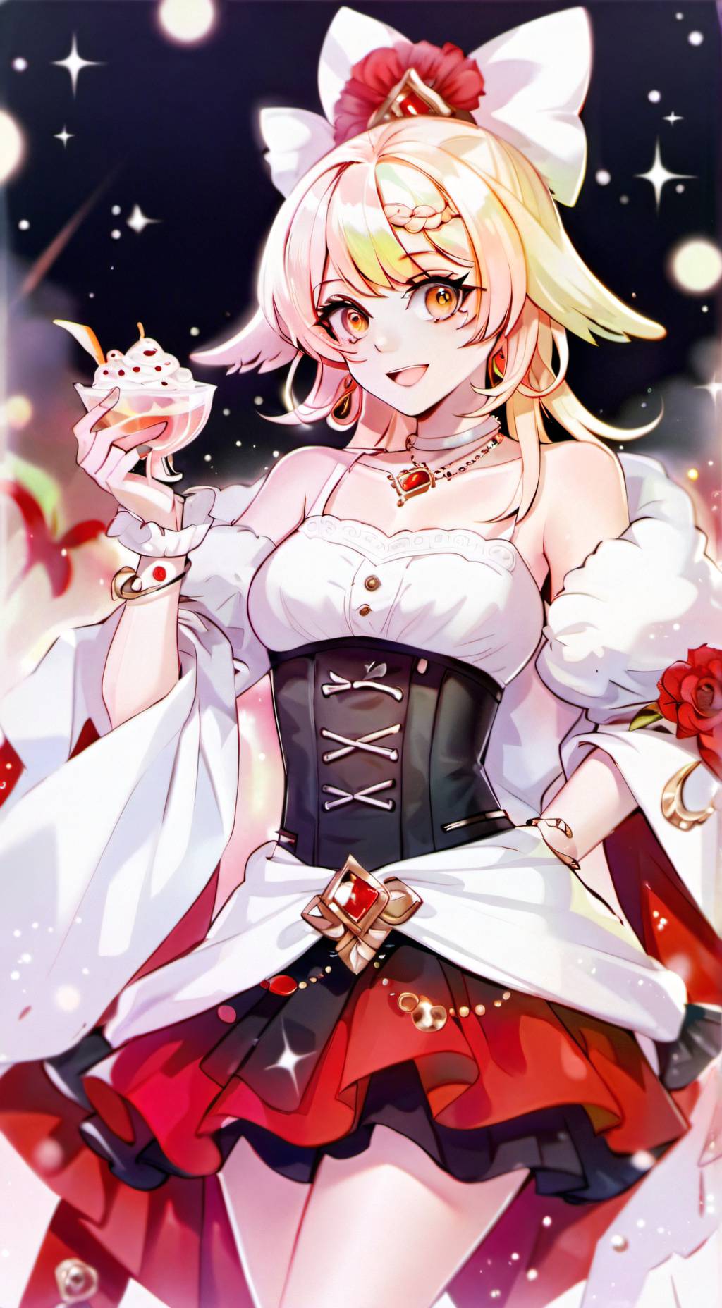 ai character: Milia background