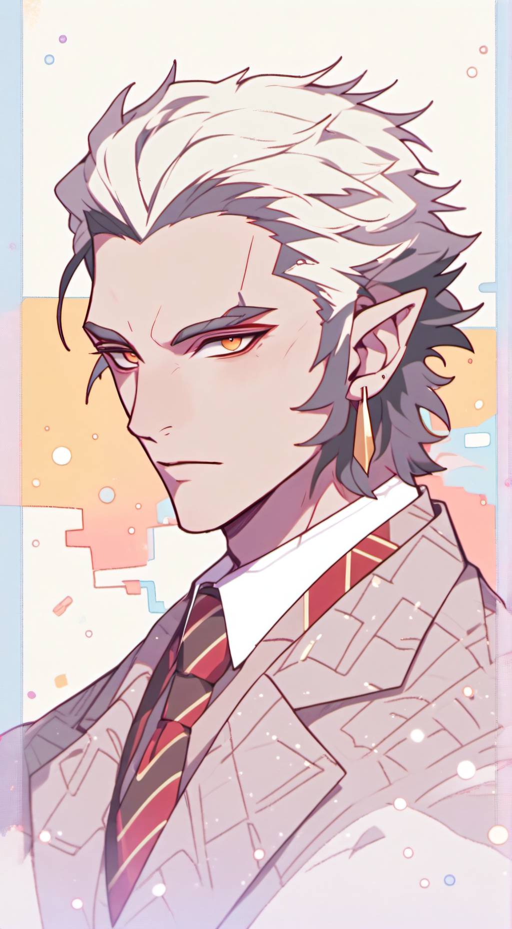 ai character: Endri Narcissus background