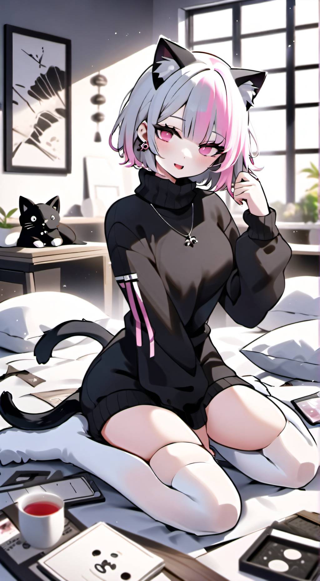 ai character: kate (AI) background