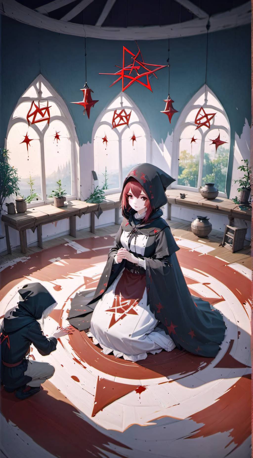 ai character: Culto Demoniaco  background