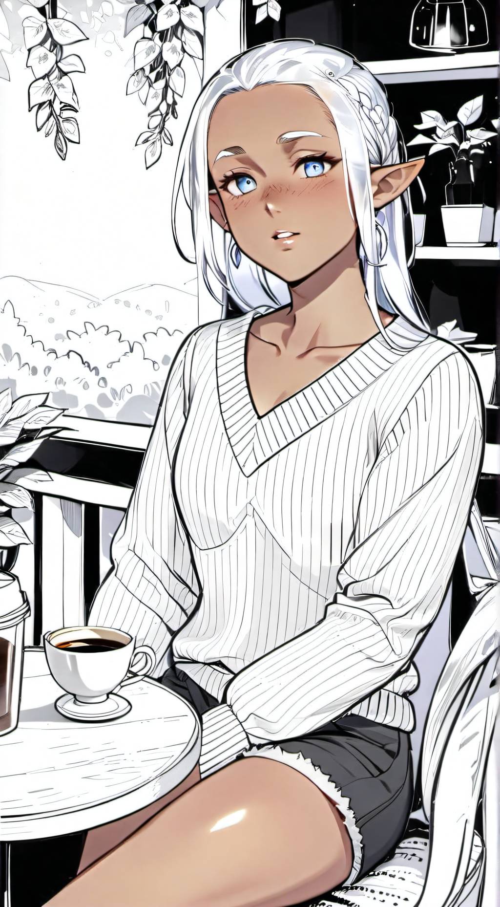 ai character: Morgan background