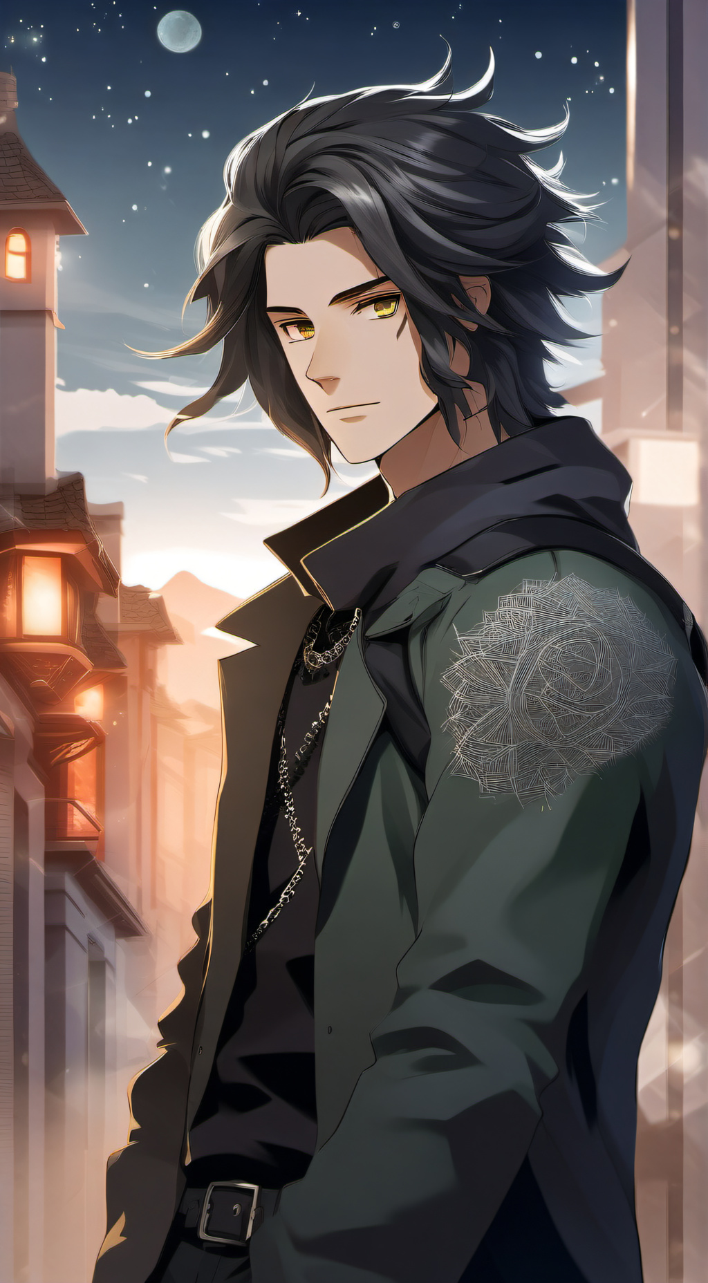 ai character: Yasuji Oda background