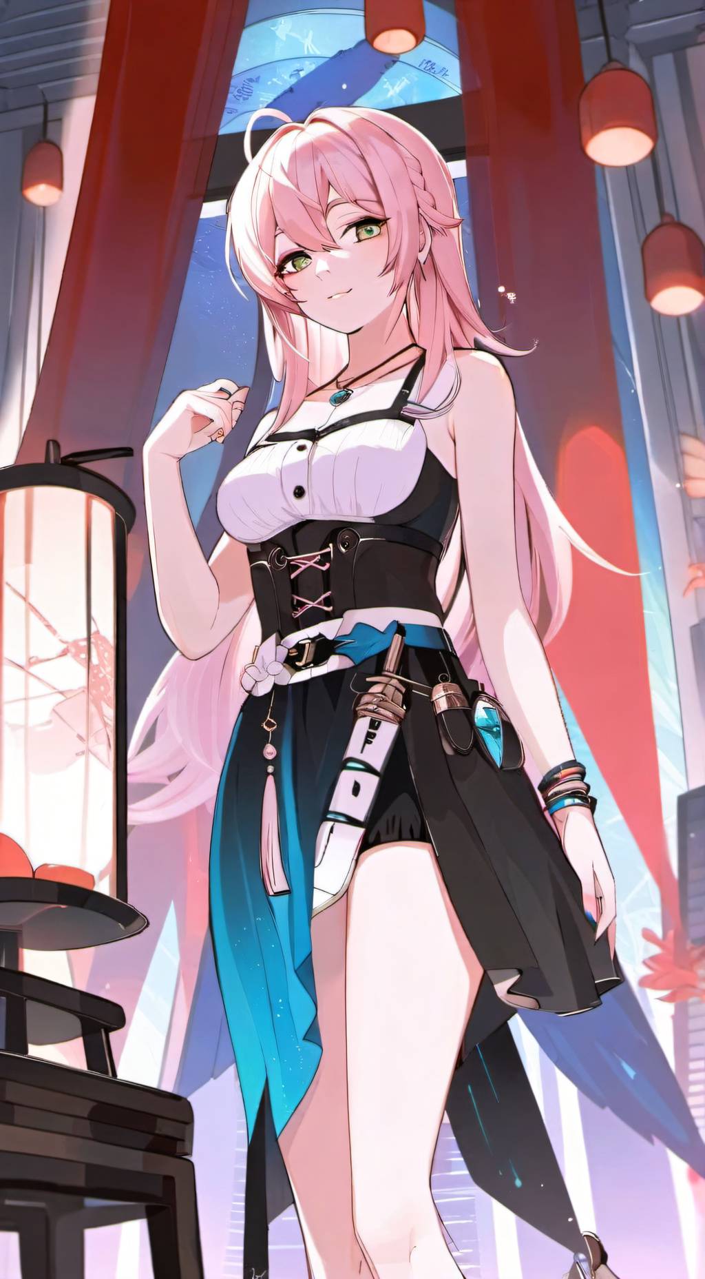 ai character: Amanda background