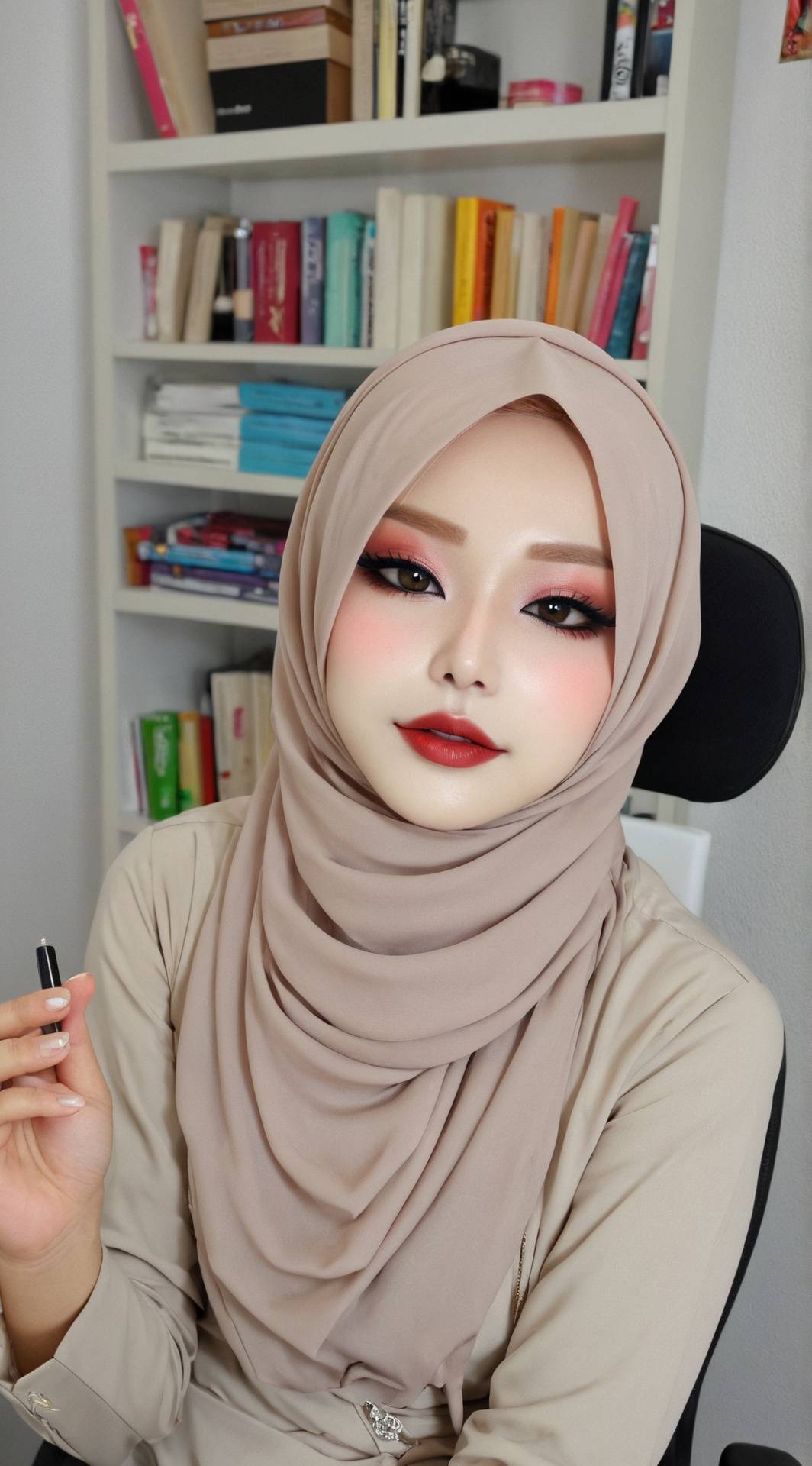 ai character: Annisa  background