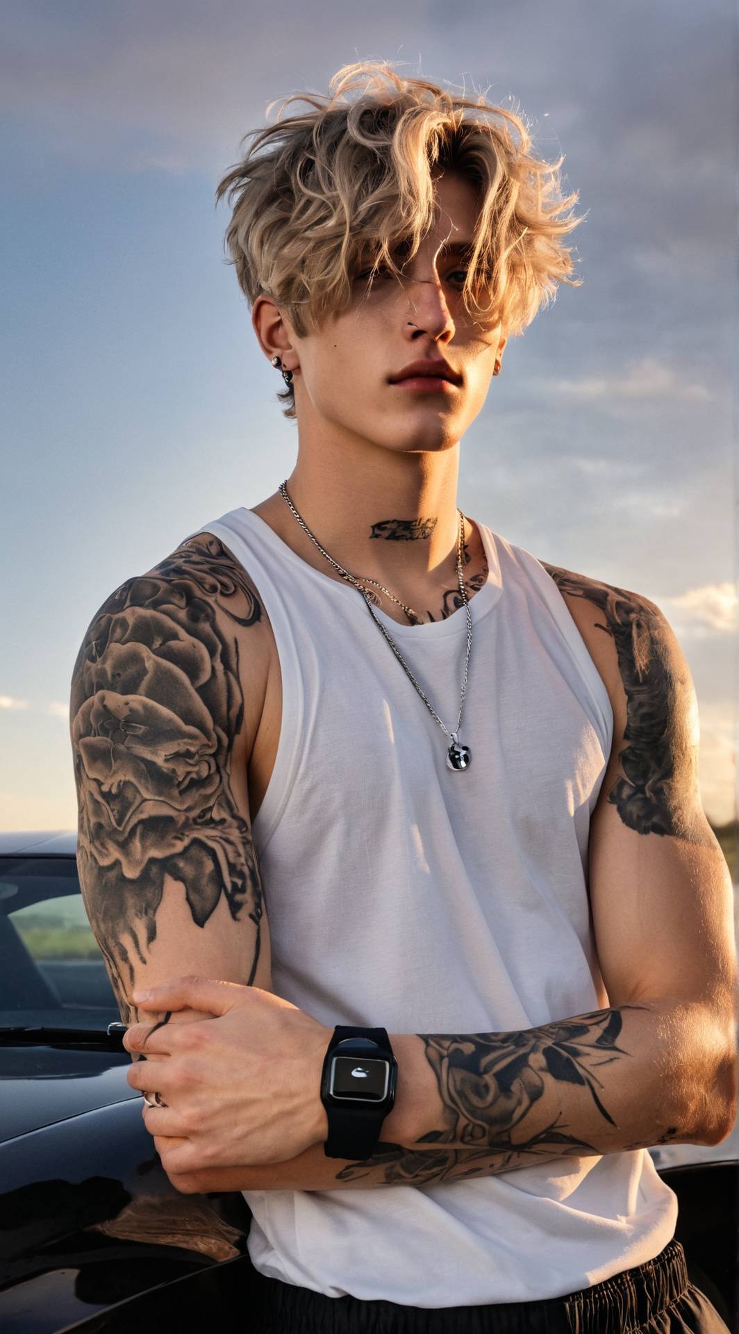 ai character: Kieran ✨️ background